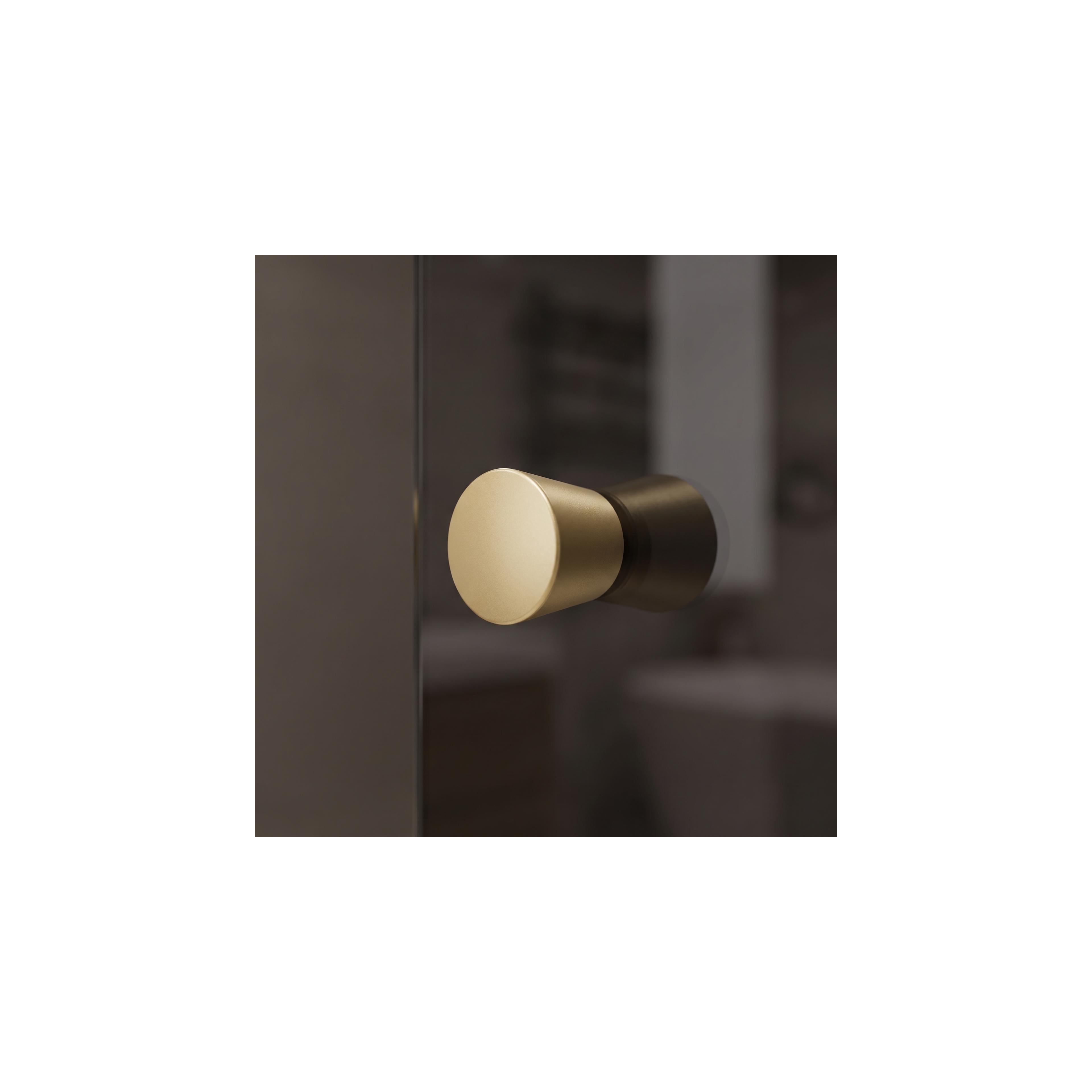 Shower door handle Rea 03 Brushed Gold