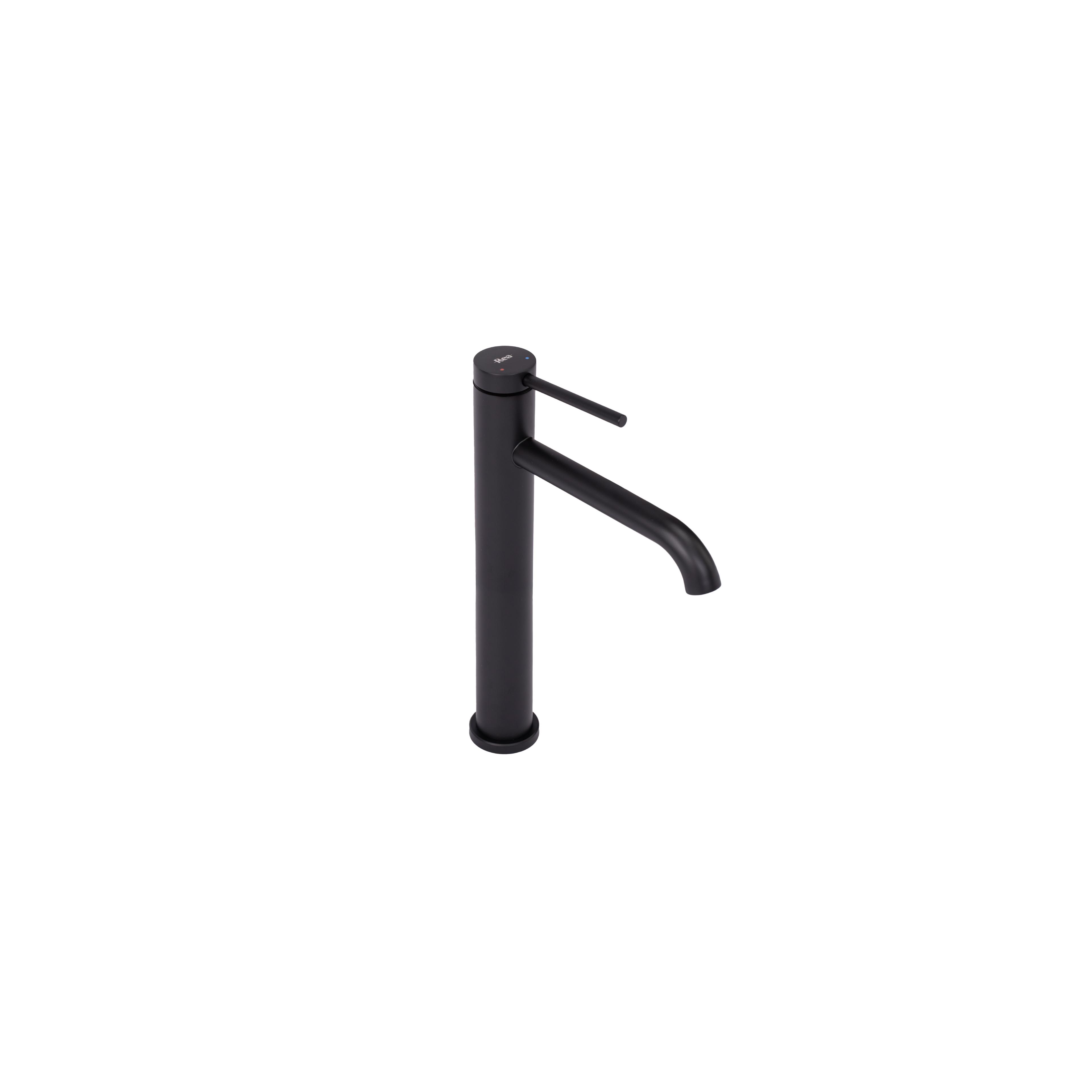 Waschbeckenarmatur Rea  CLIF BLACK MAT HIGH