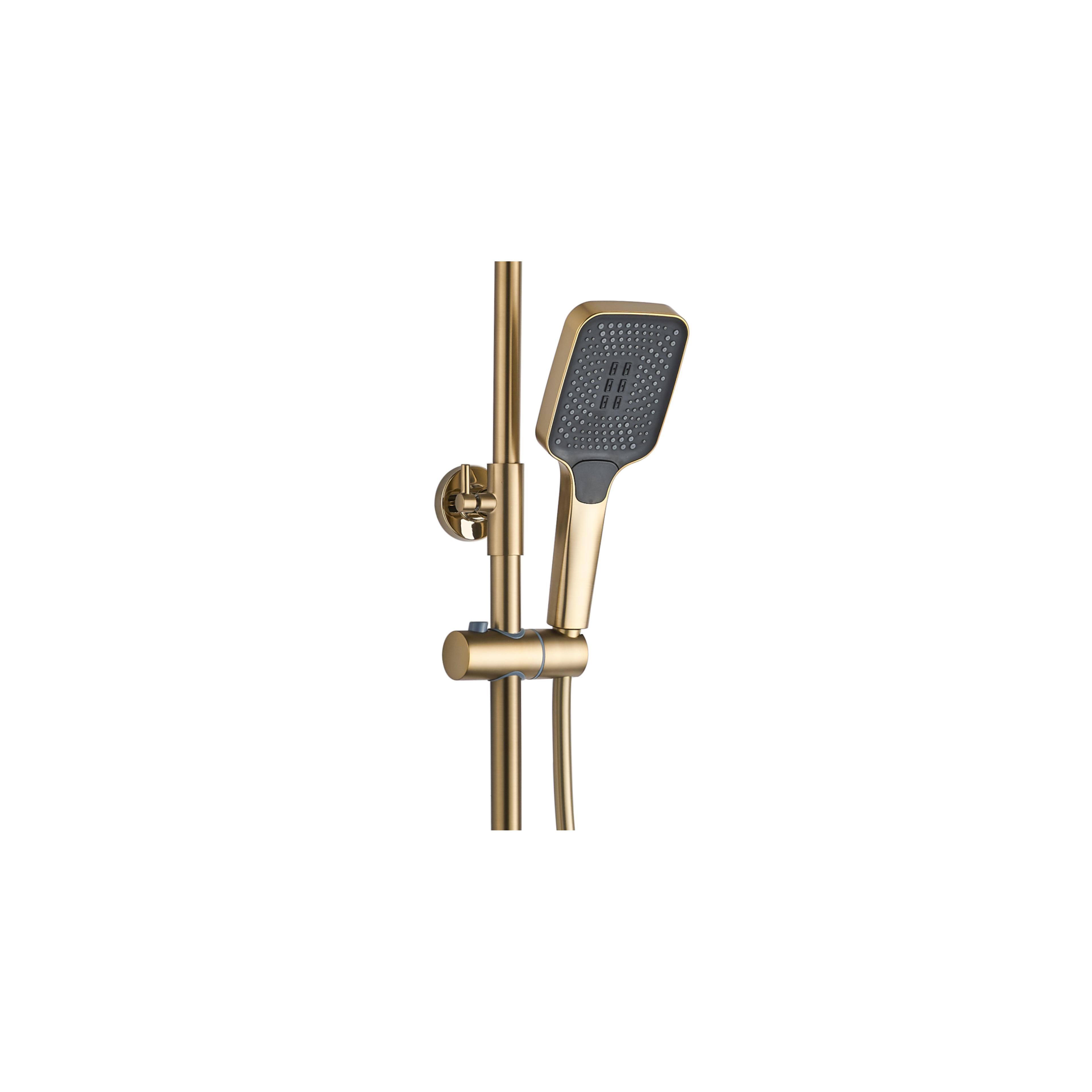 Душова стійка REA HELIX Brush Gold