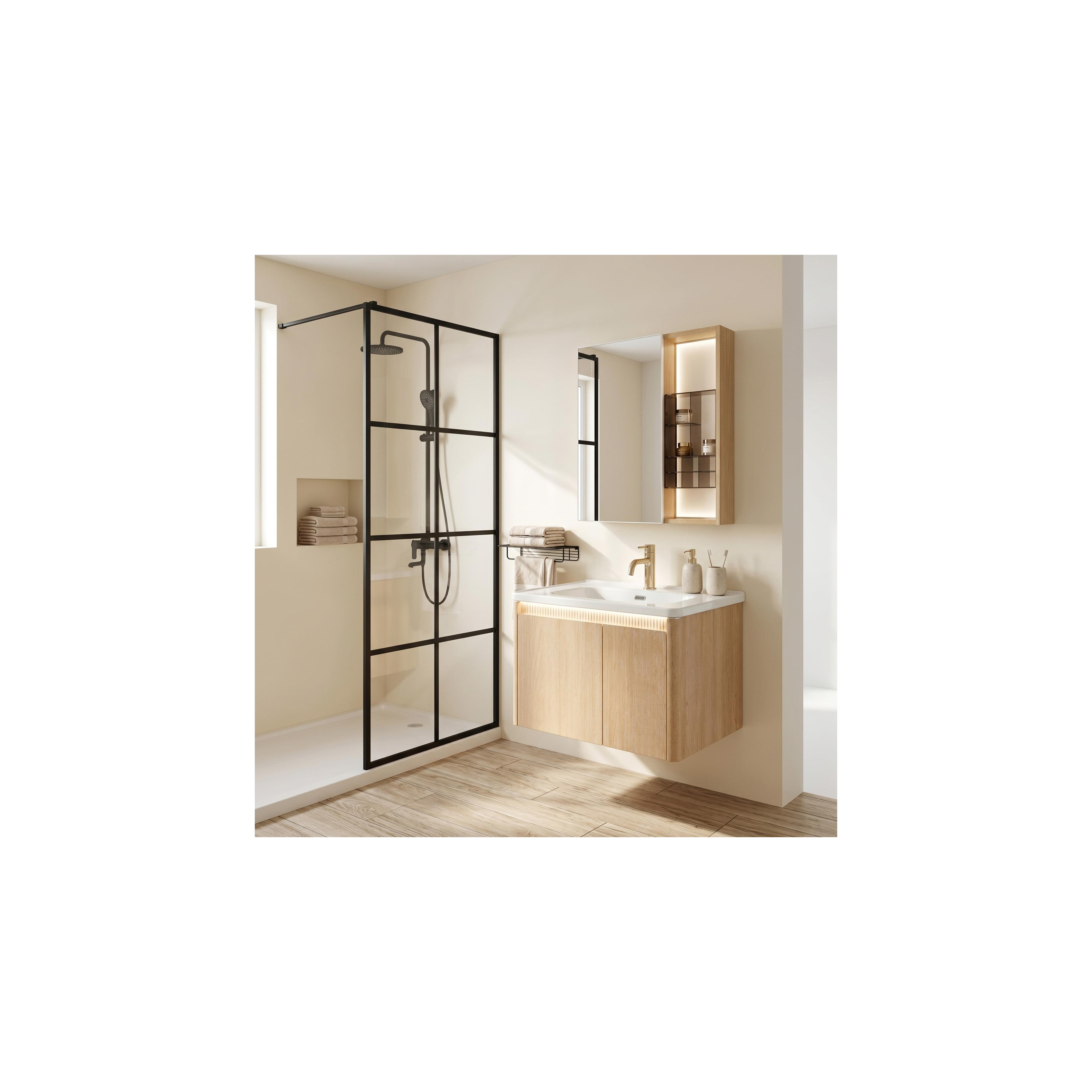 Set kupaonskog namještaja s umivaonikom DE07-70 Oak 70CM