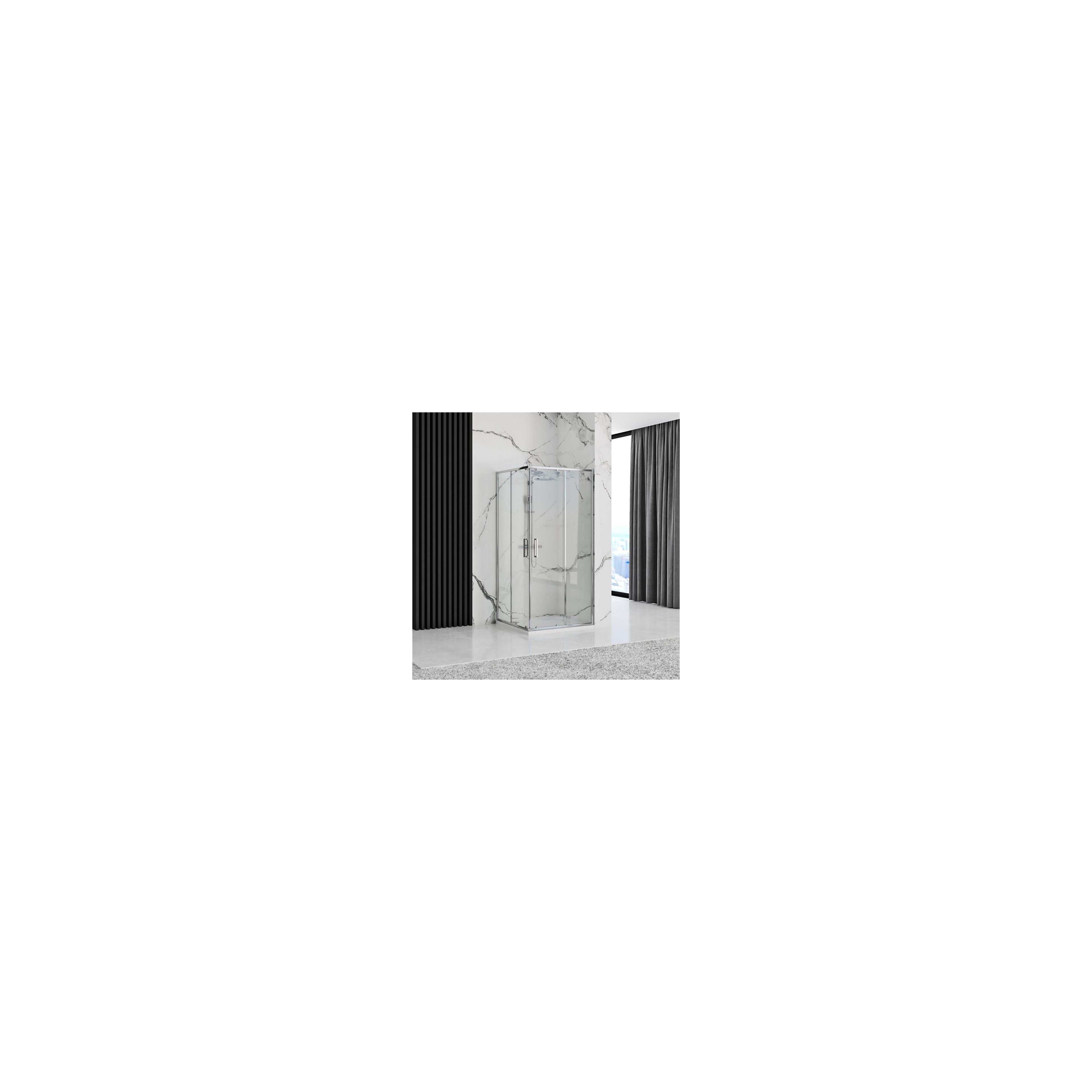 Καμπίνα ντους Rea Punto 90x90 Chrome