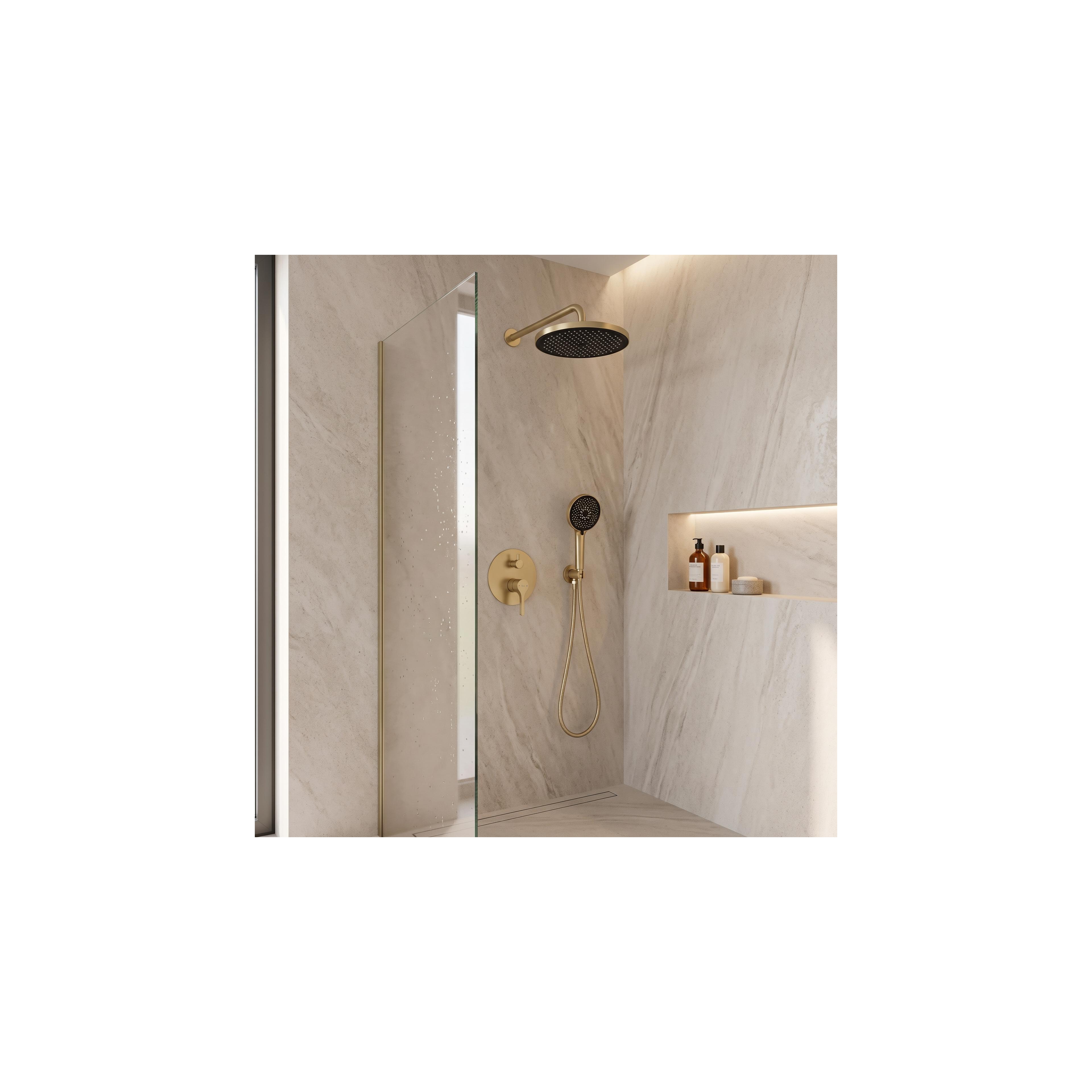 Unterputz Duschset Rea Maxim Brush Gold + BOX