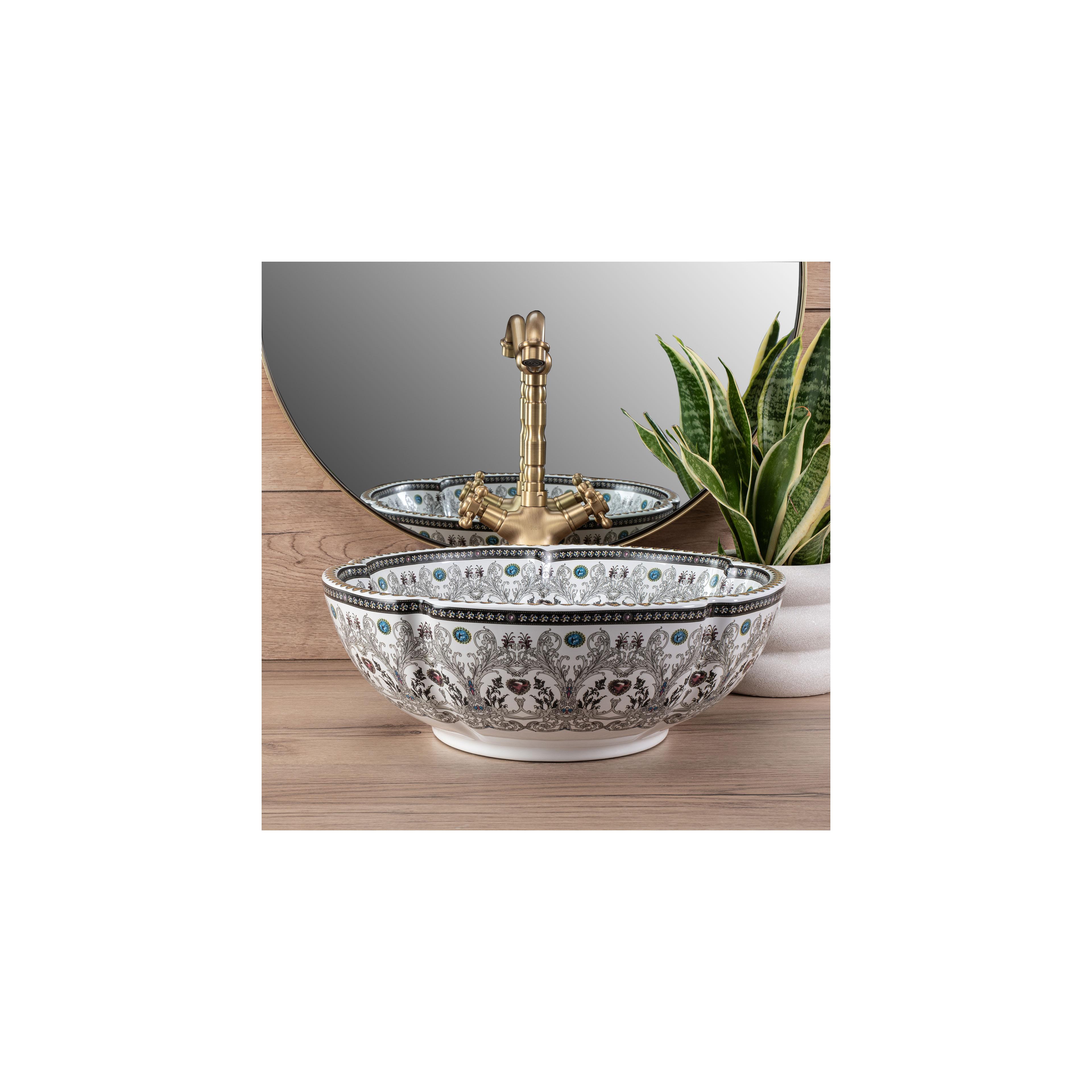 Countertop basin Rea Asanti
