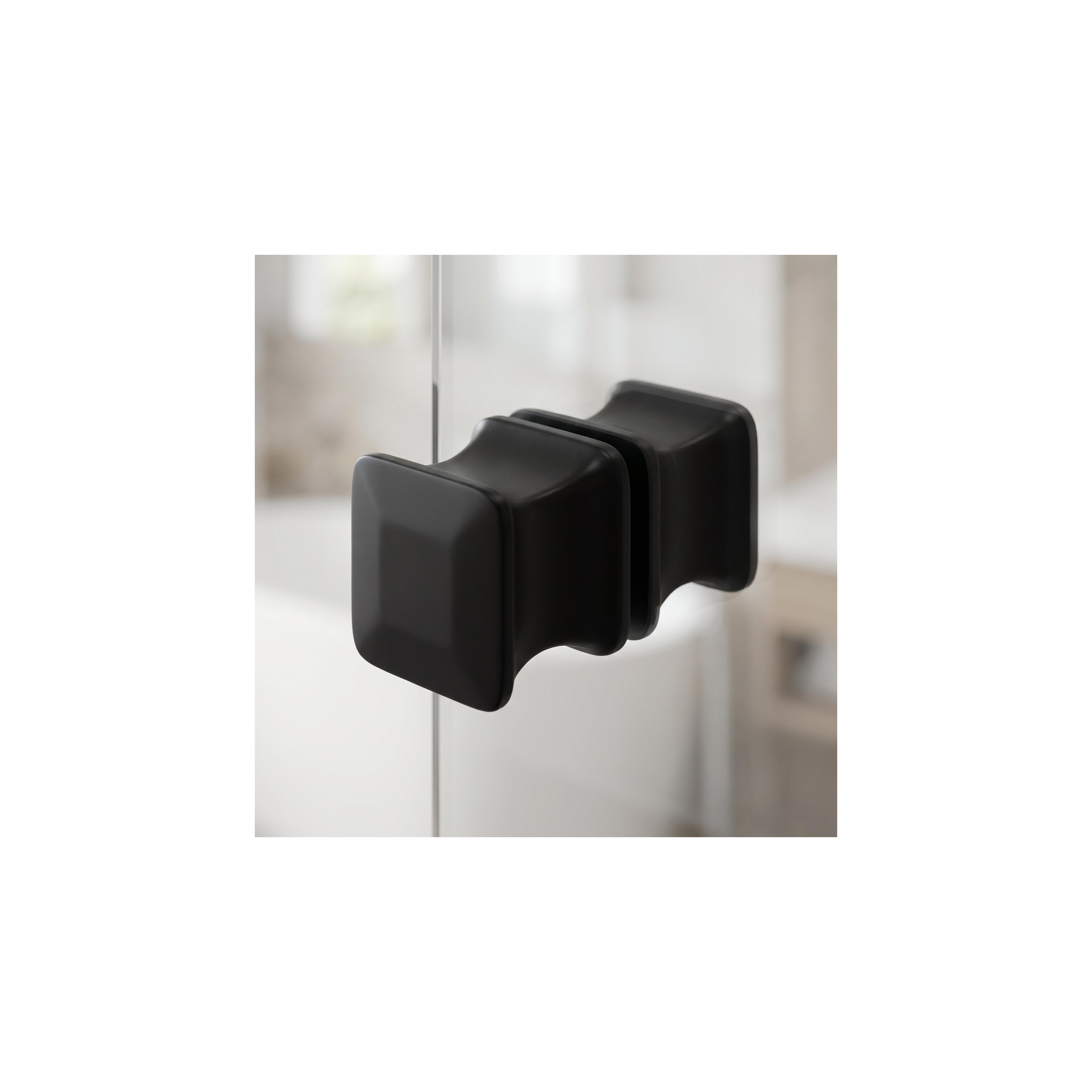 Shower door handle Rea 04 Black