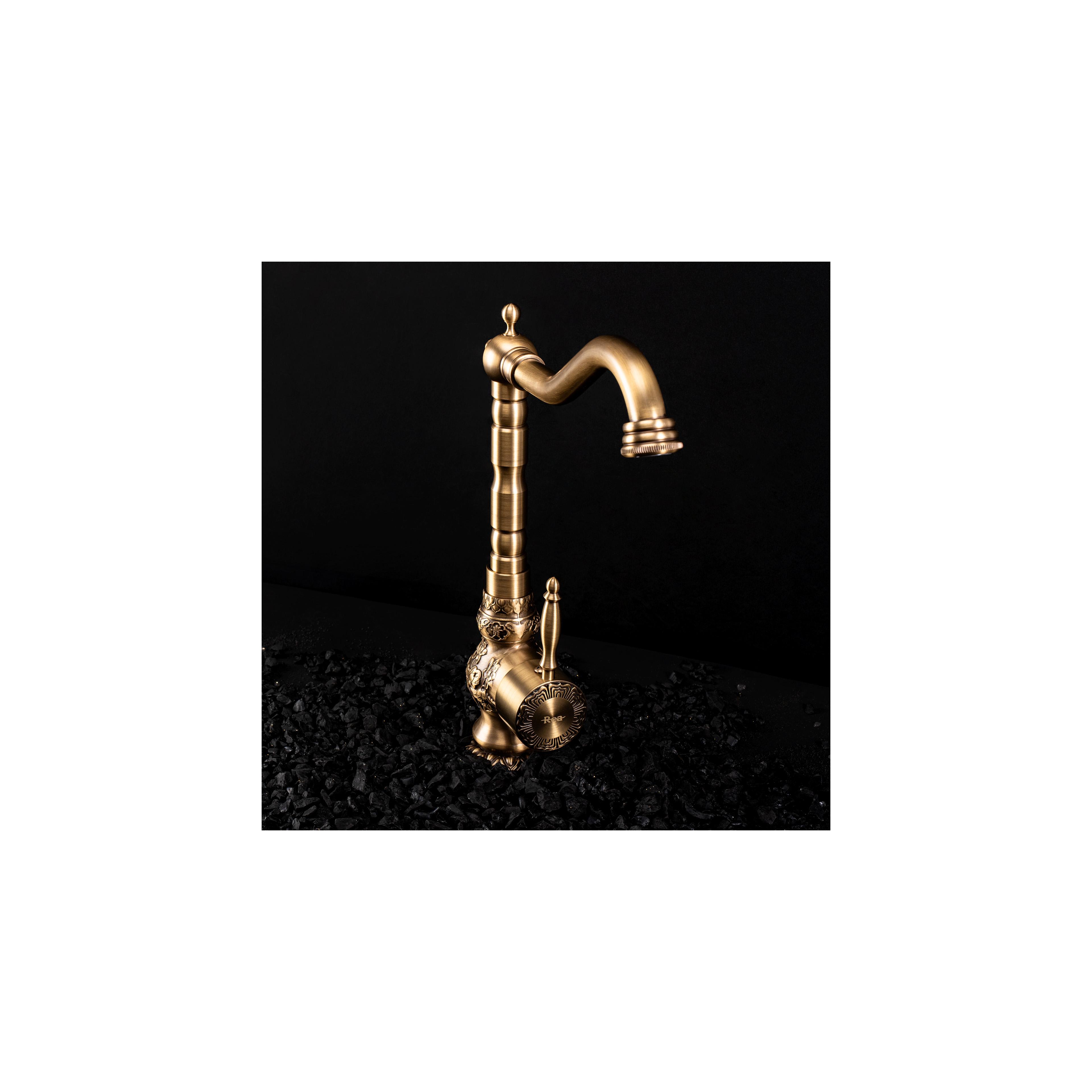 Küchenarmatur Waschbeckenarmatur Rea VENICE antique bronze