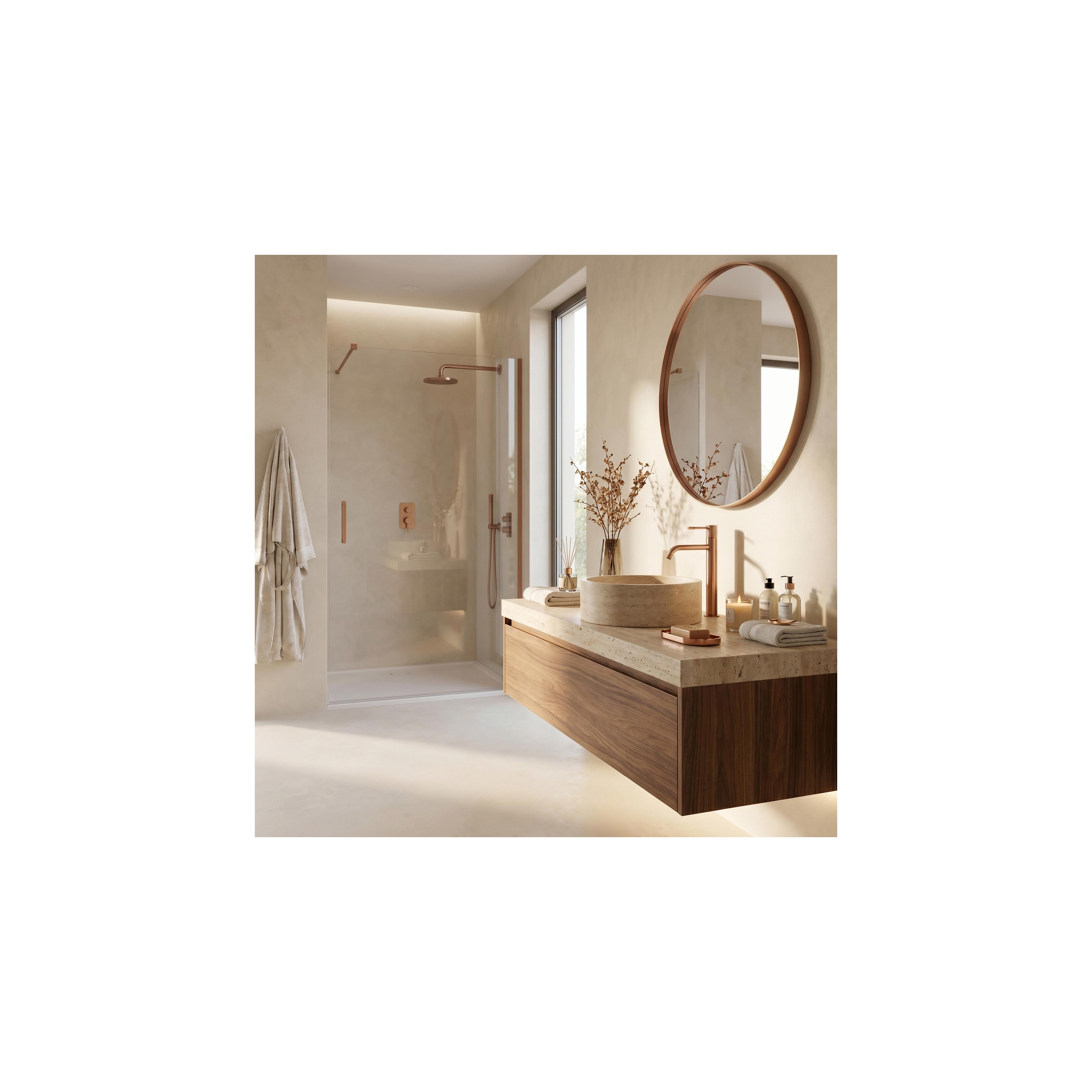 Waschbeckenarmatur Rea  Venti Copper high