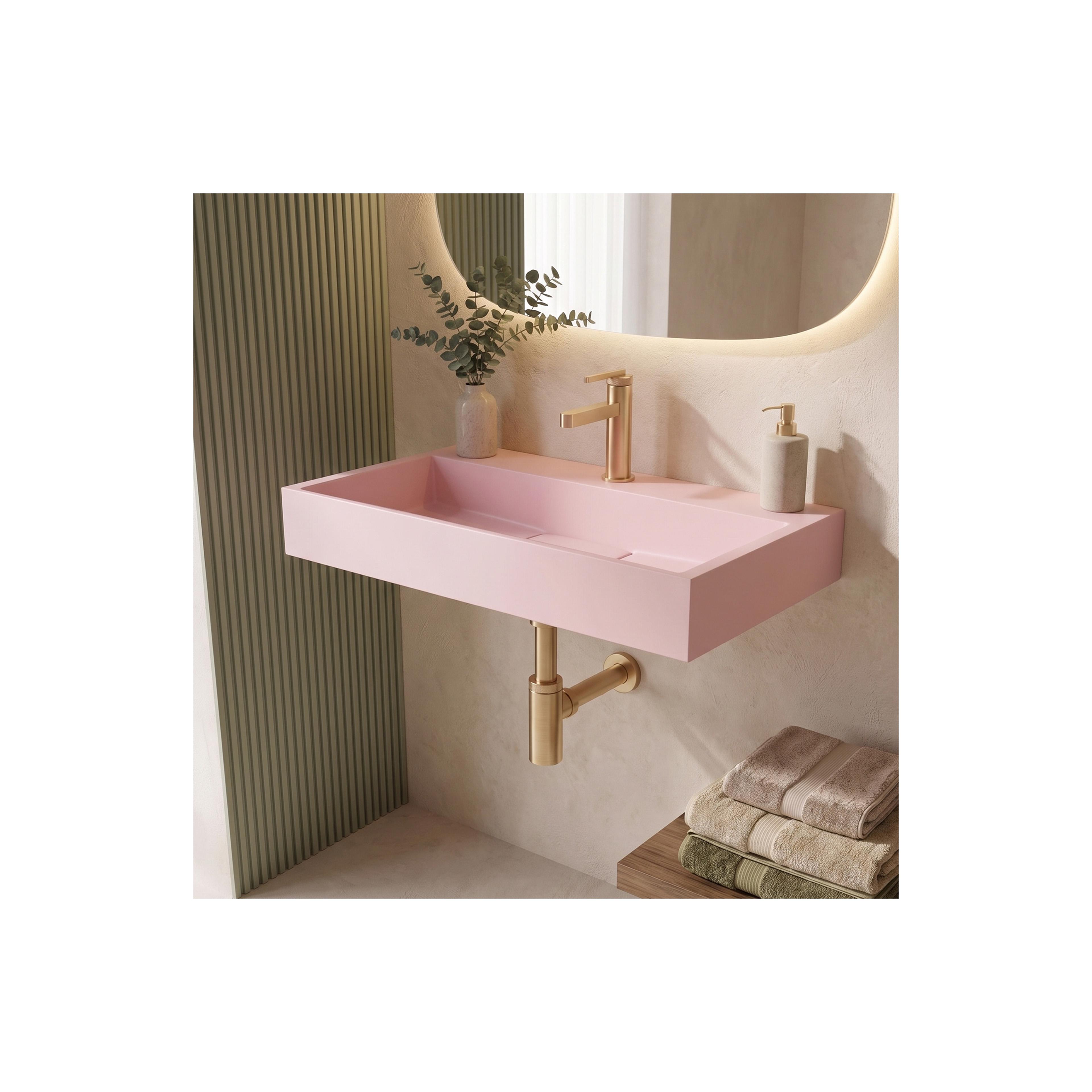 Waschbecken Konglomerat GOYA PINK 60CM