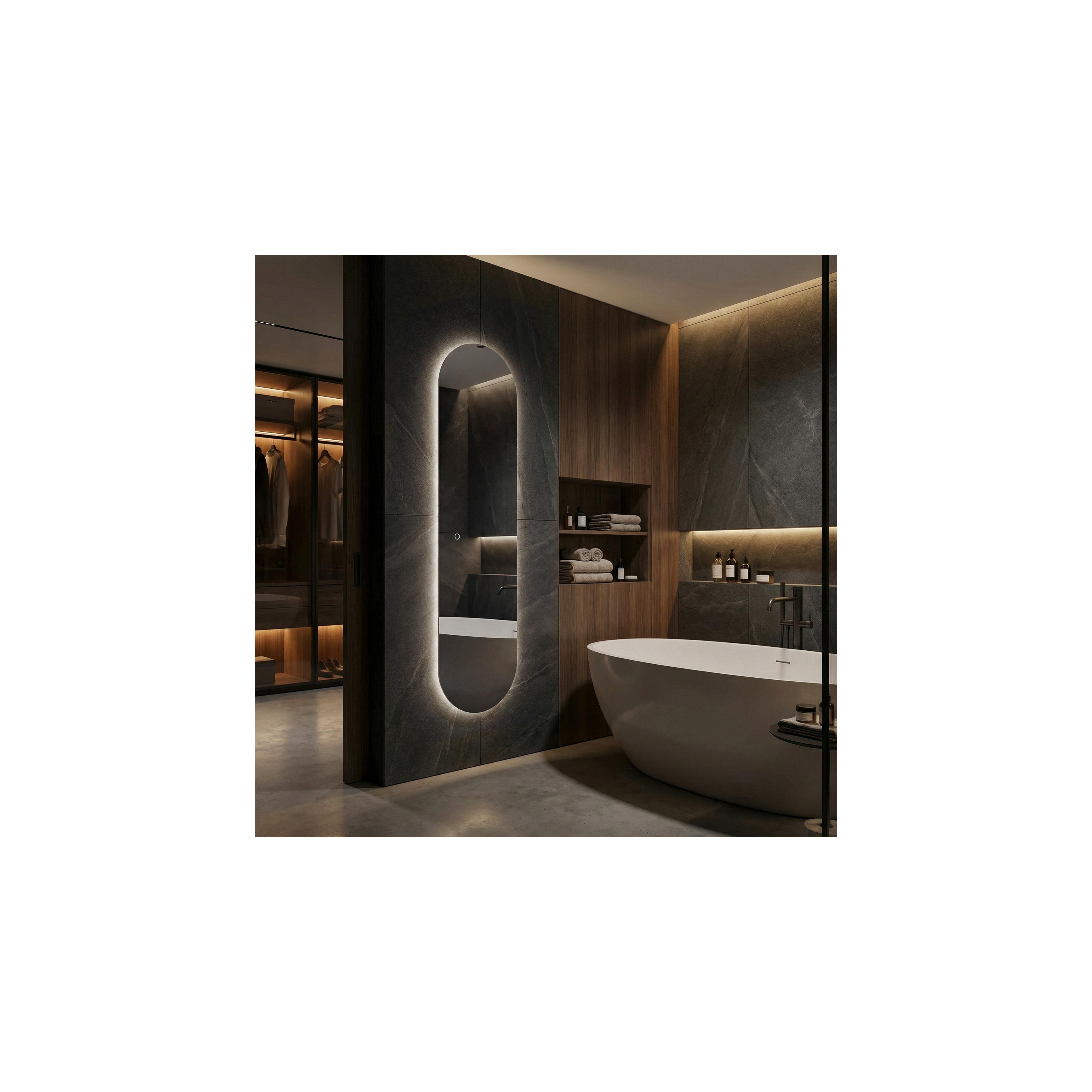 Mirror LED 150x50cm MOL-OV