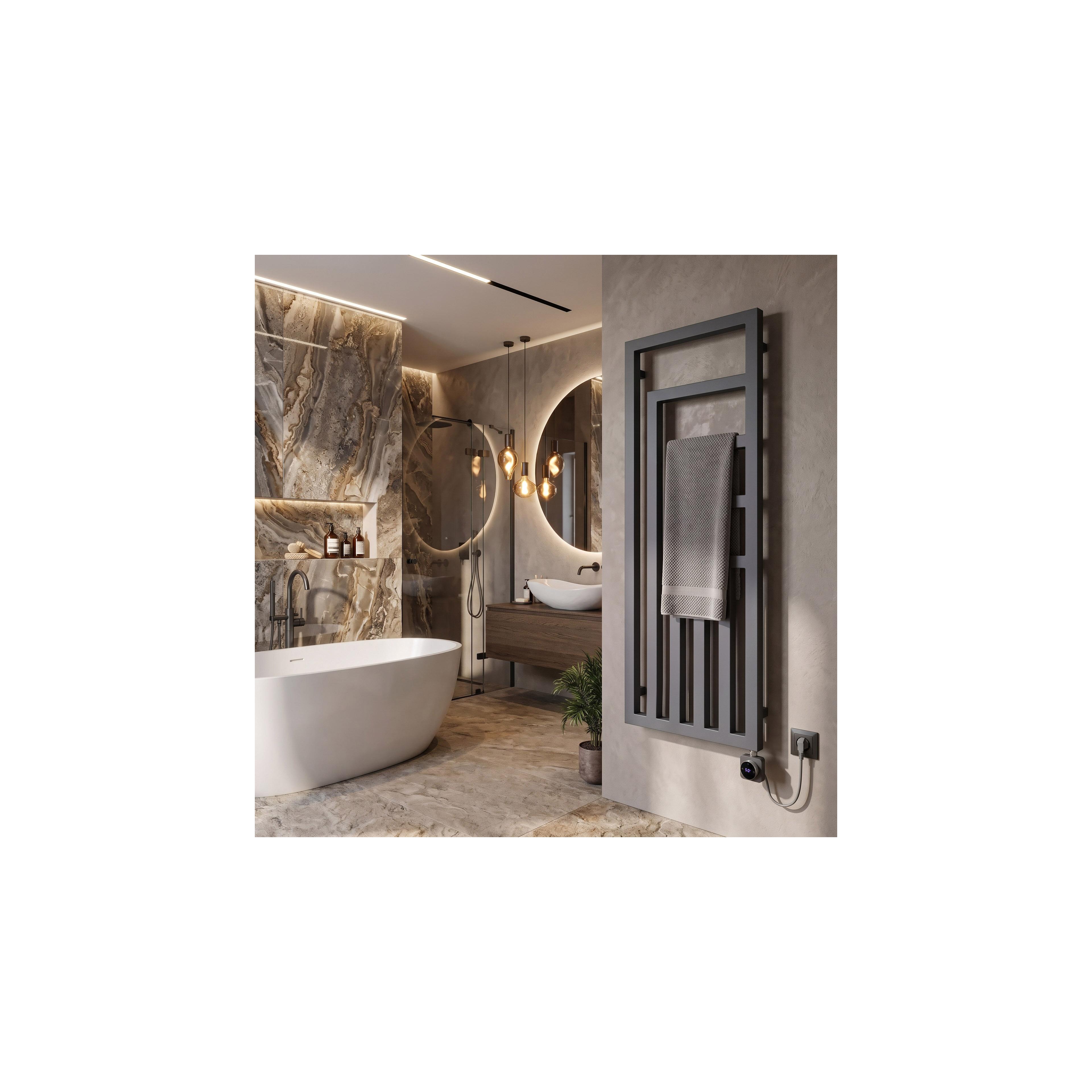 Electric Radiator Rea Modus 140x50cm Grey