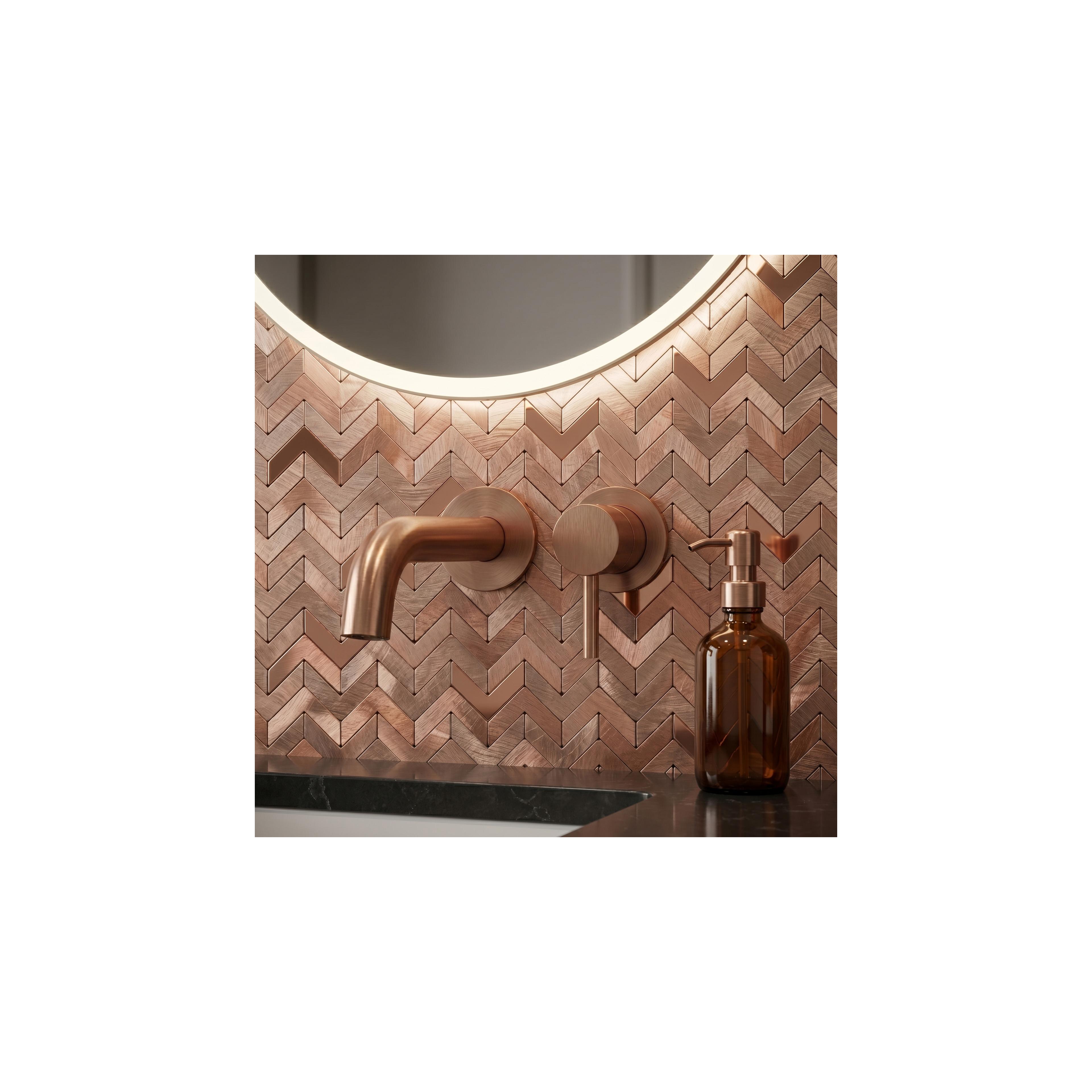 Mosaik Dekor REA P14453 Brush Copper