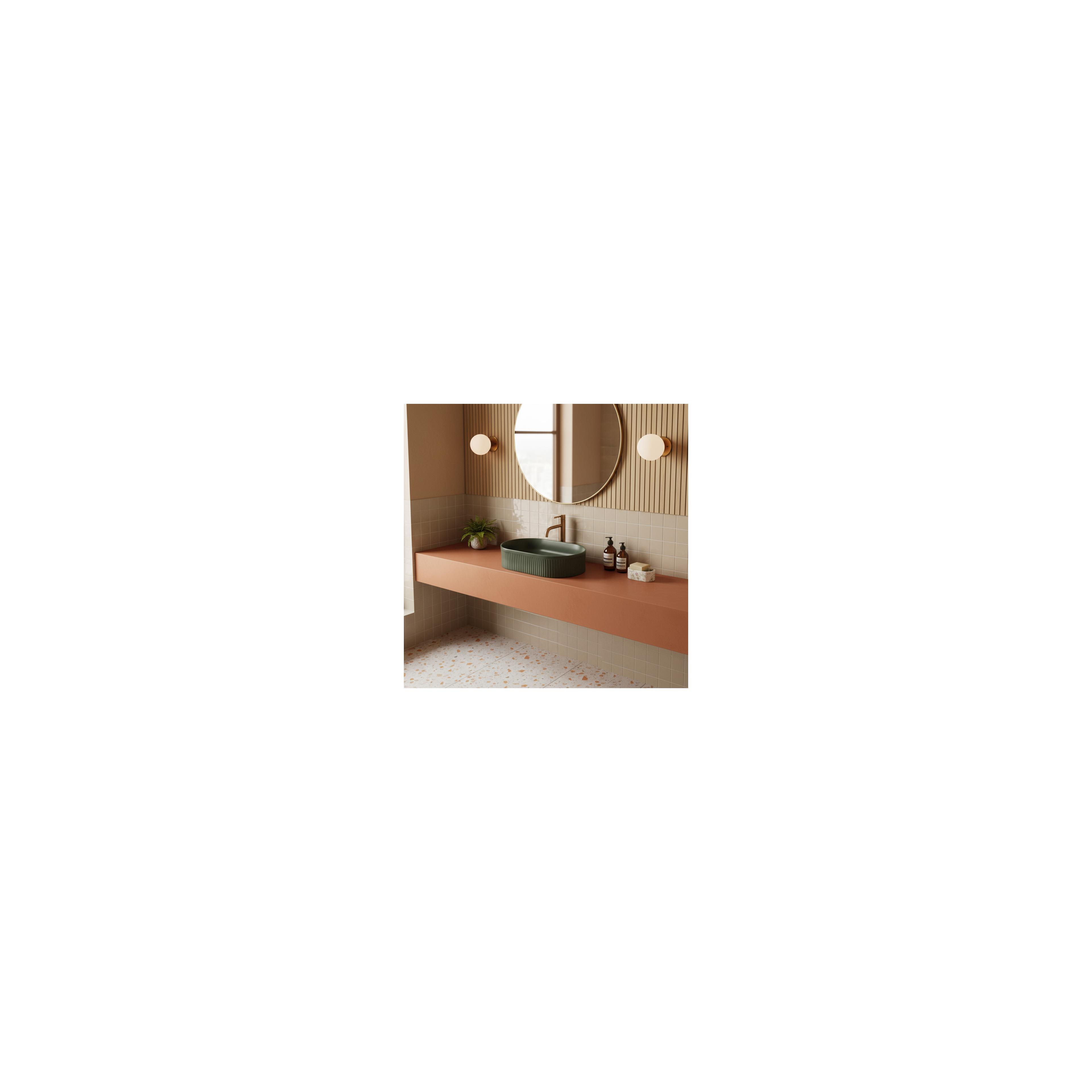 Countertop washbasin Rea Vanda Olive Matt