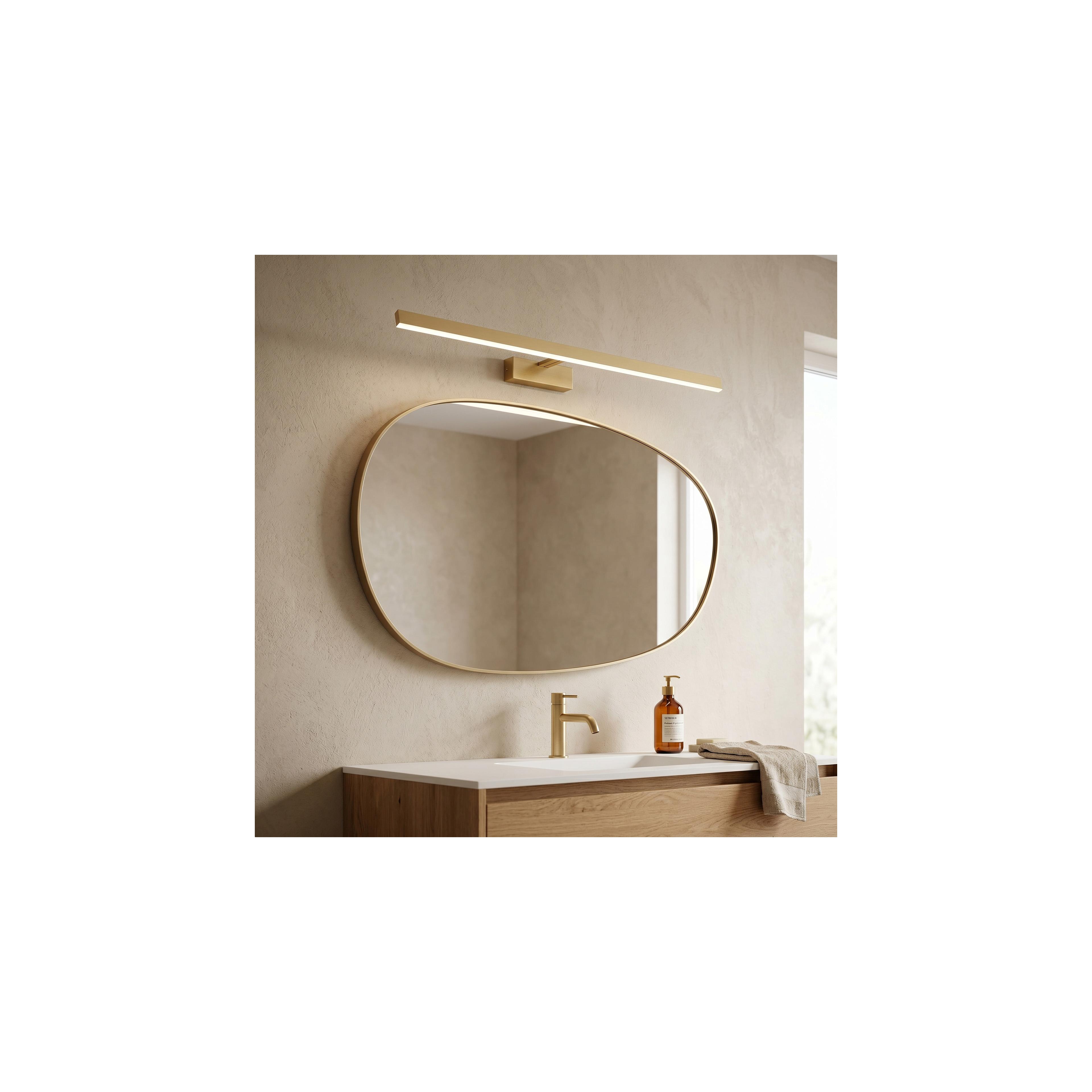 Bad LED-Wandleuchte SWE009-1W 73cm BRUSH GOLD