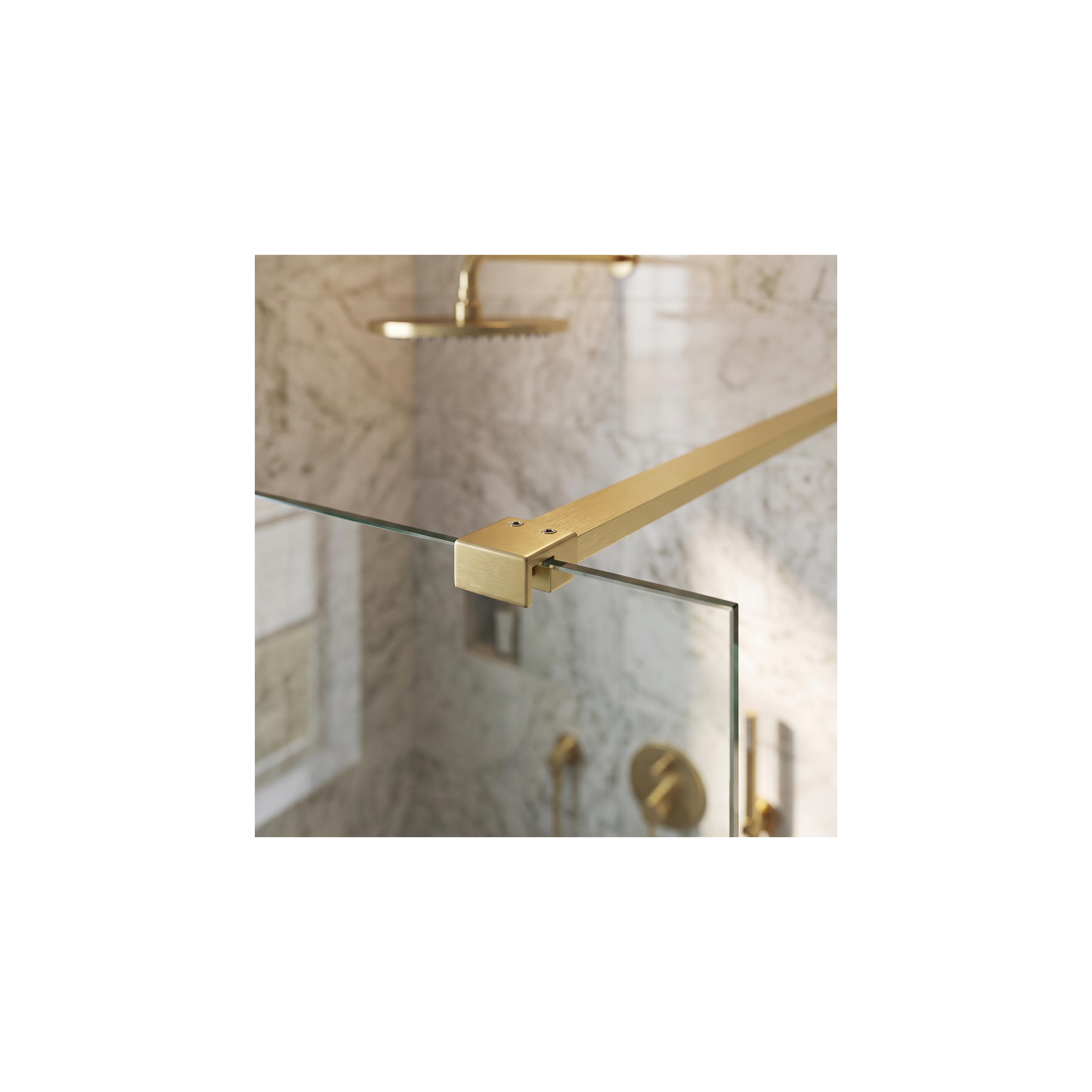 Stabilisierungsstange für Duschwand 150 cm Rea Brush Gold