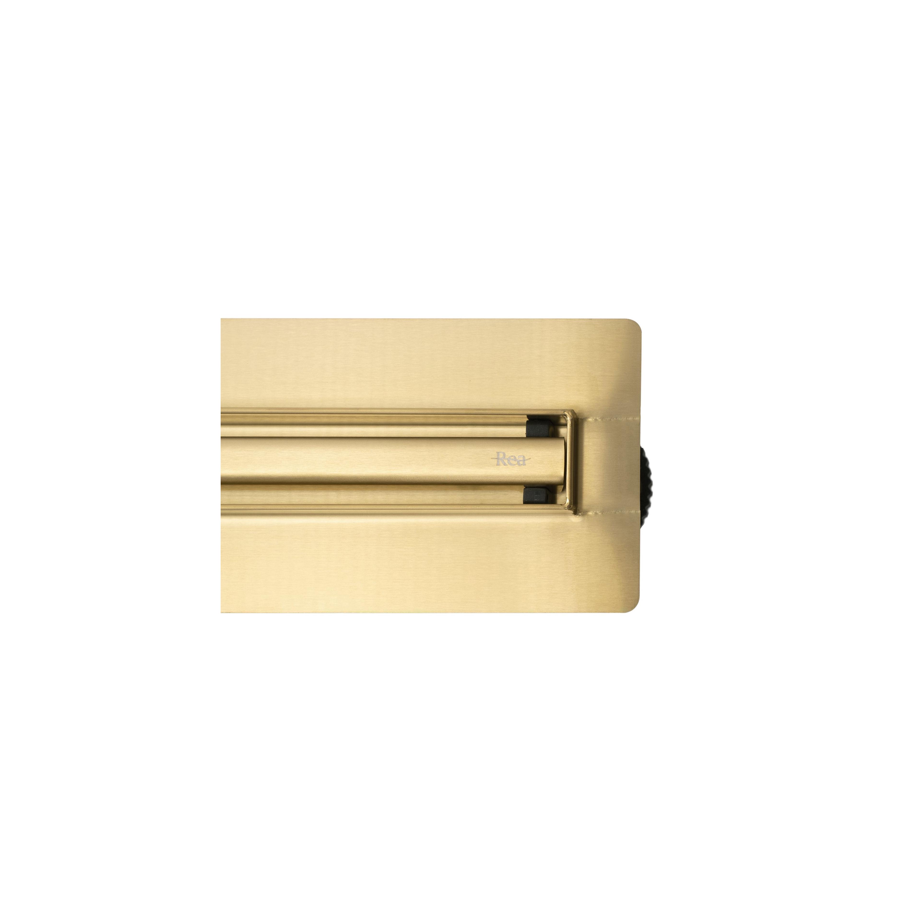 Linijski odtok REA Neox Slim pro Brush Gold 100