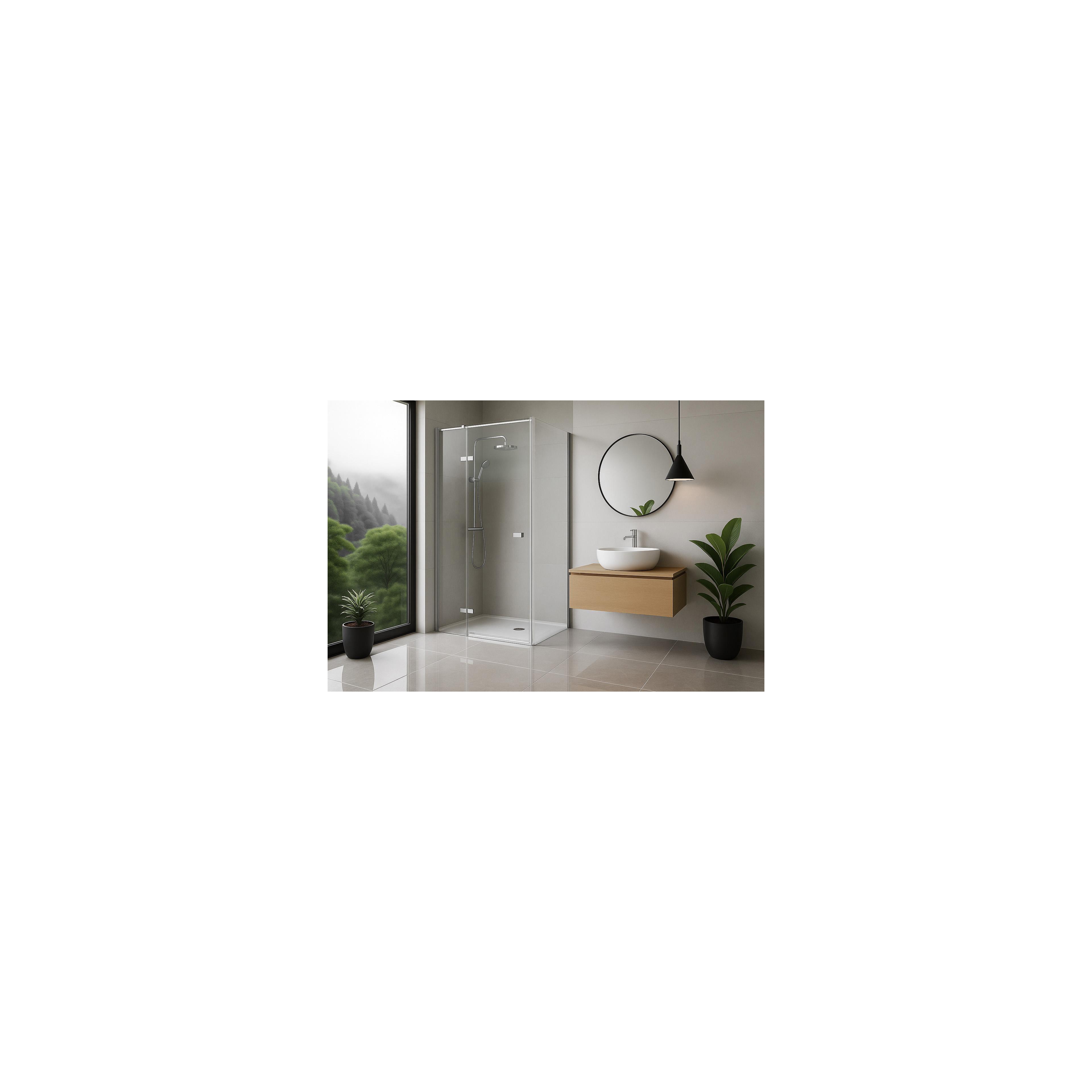 Cabine de duche Rea Atlas 80x100 Chrome