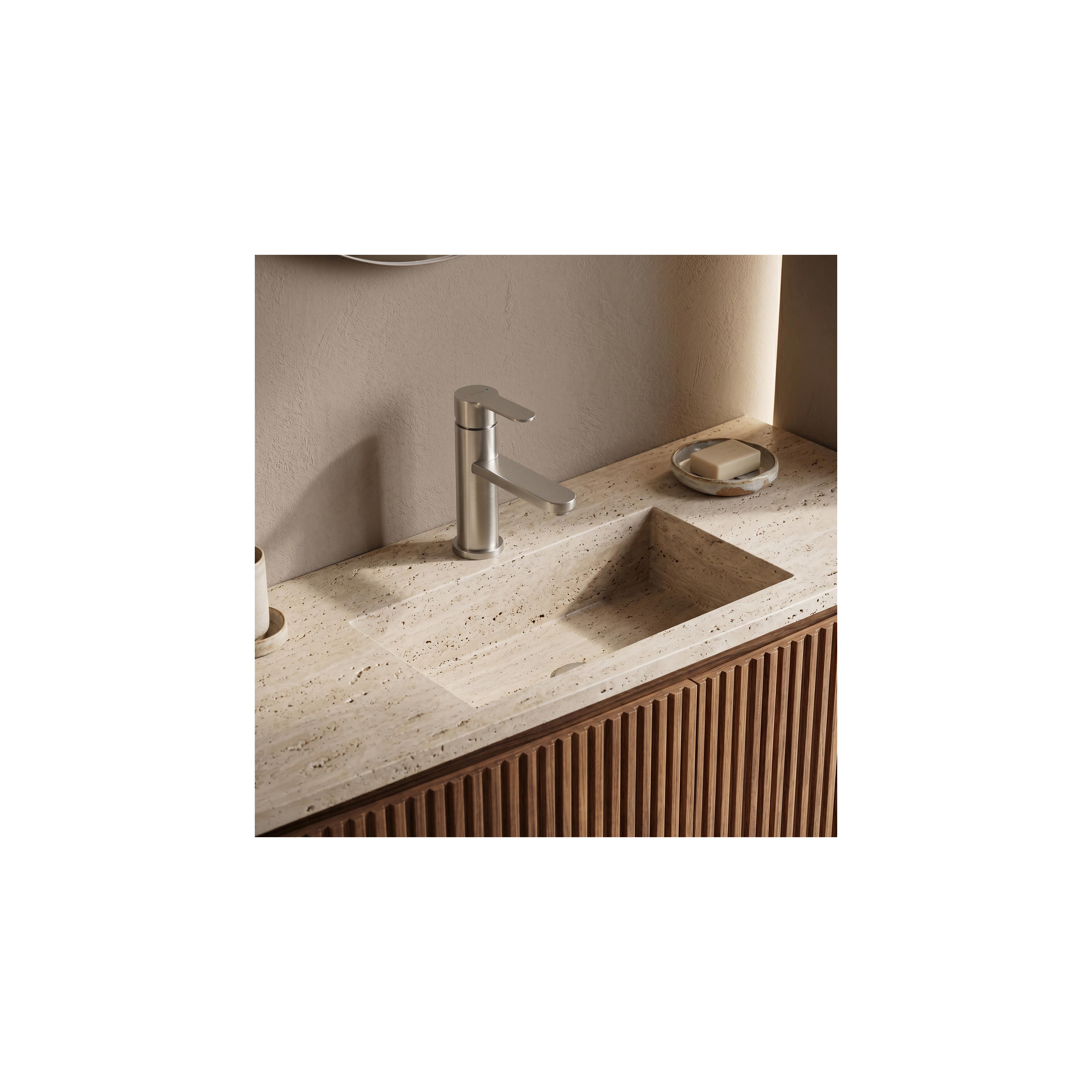 Waschbeckenarmatur Rea Arcos Brush Nickel