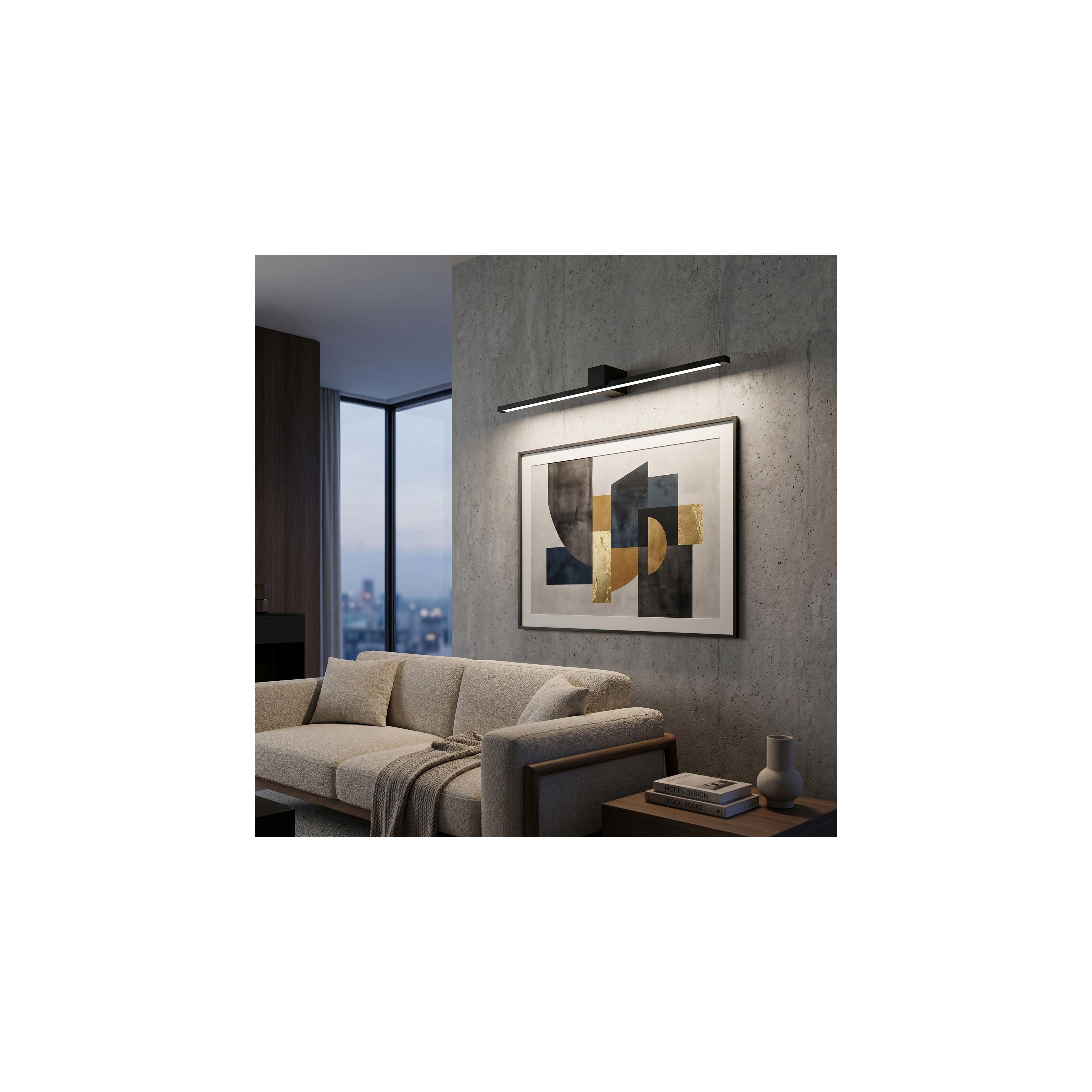 LED аплик за баня SWE051-1W 80 cm Black