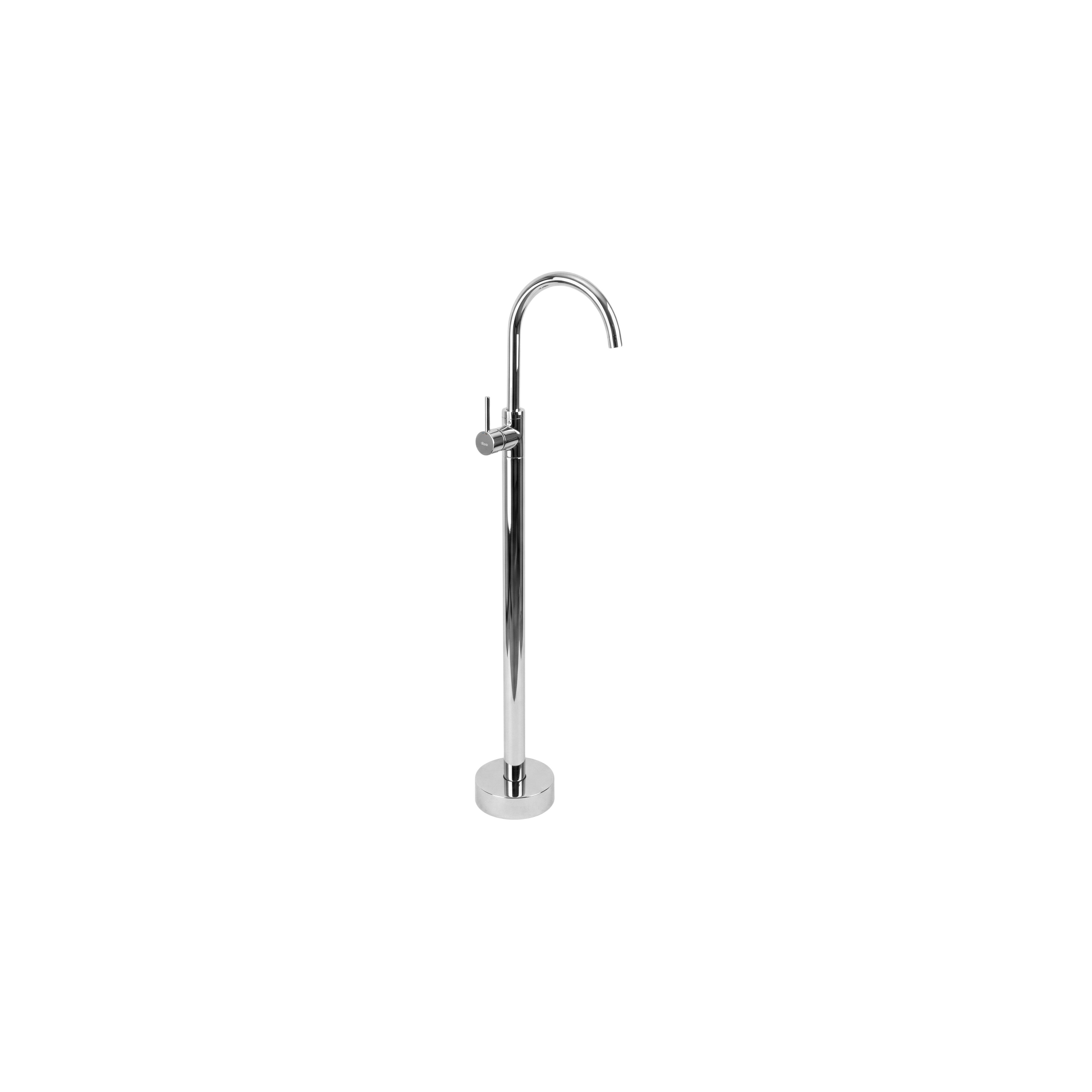 Waschbeckenarmatur freistehend Rea Lungo Chrome