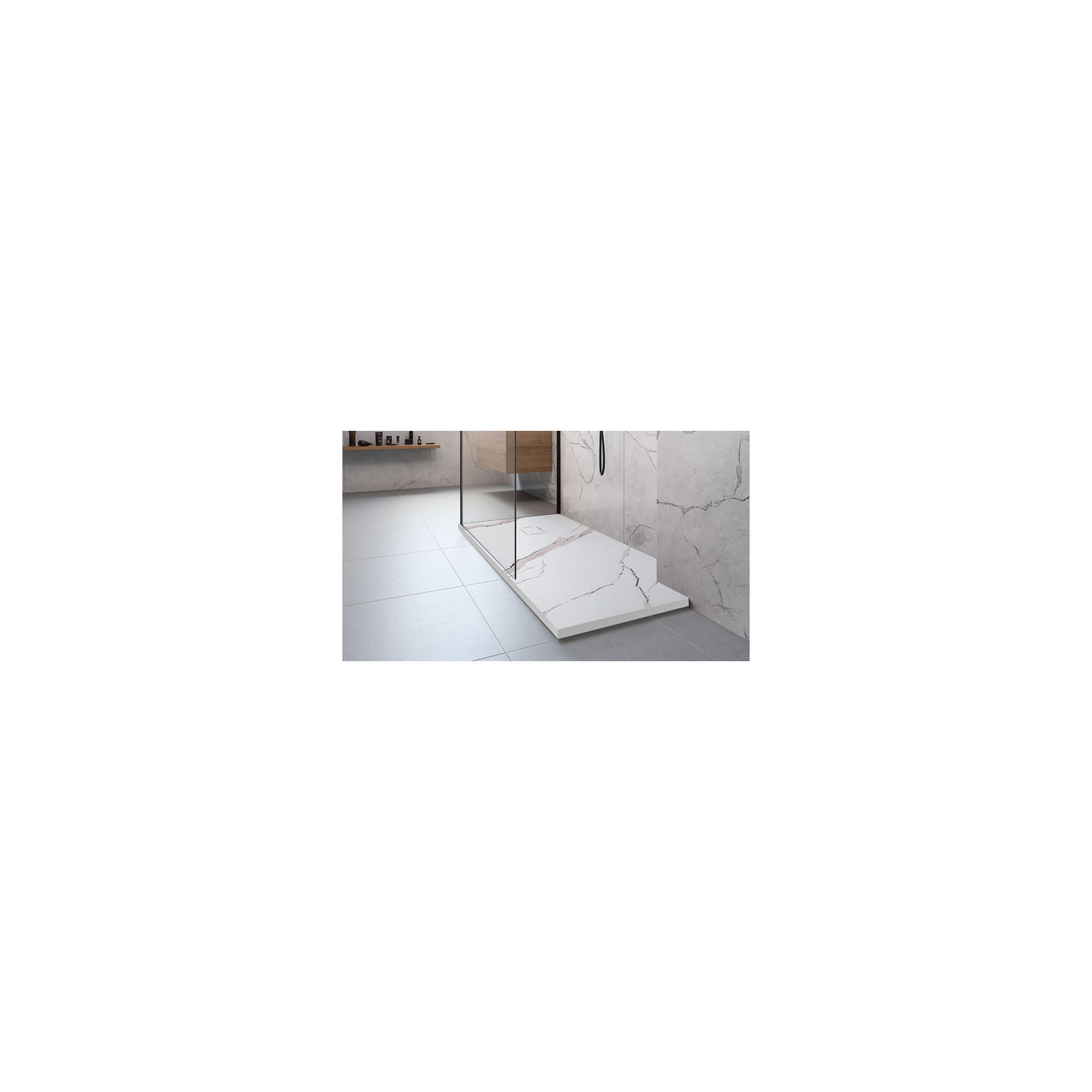 Tuš pladenj Magnum CARRARA WHITE 90x90