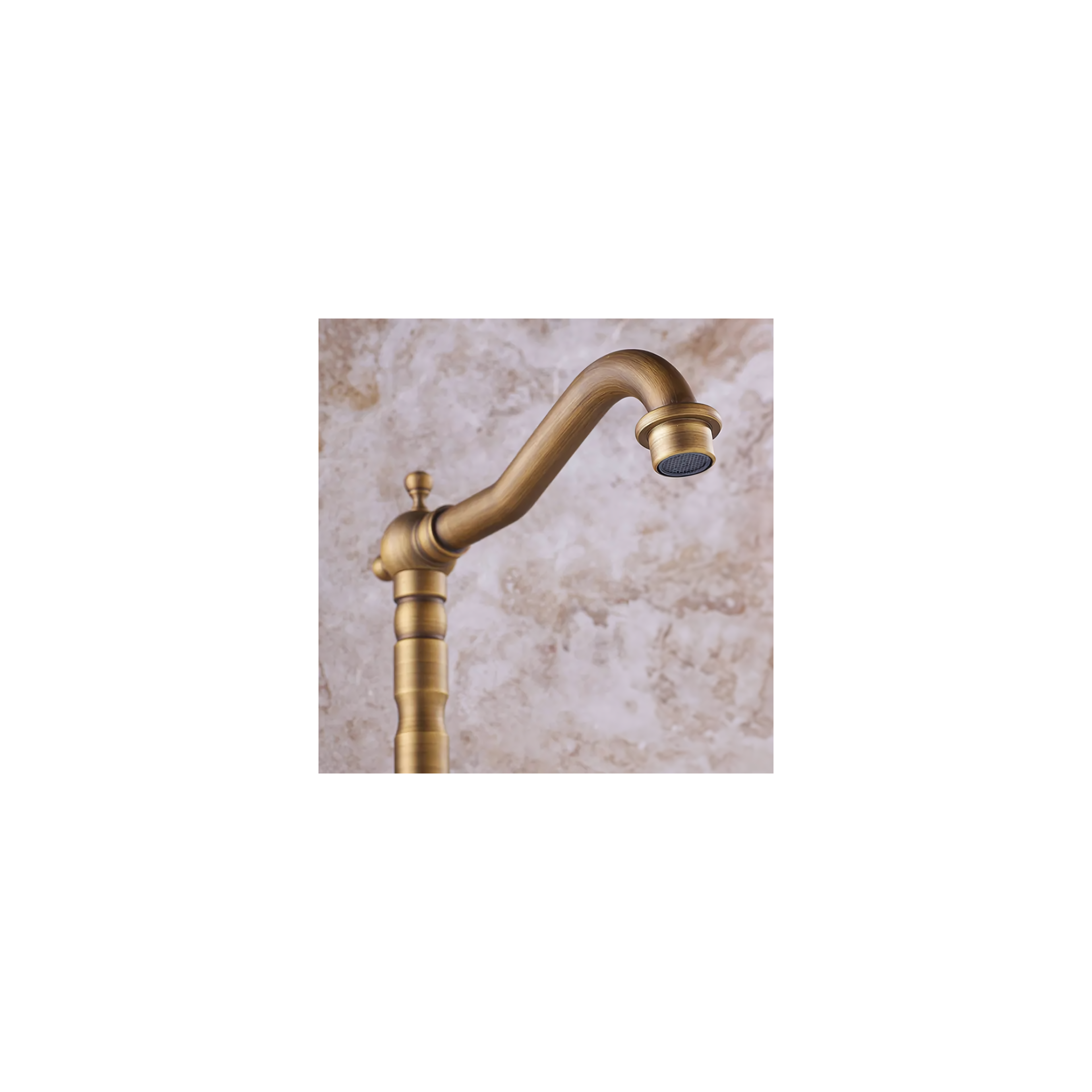 Waschbeckenarmatur Rea Rustico antique gold