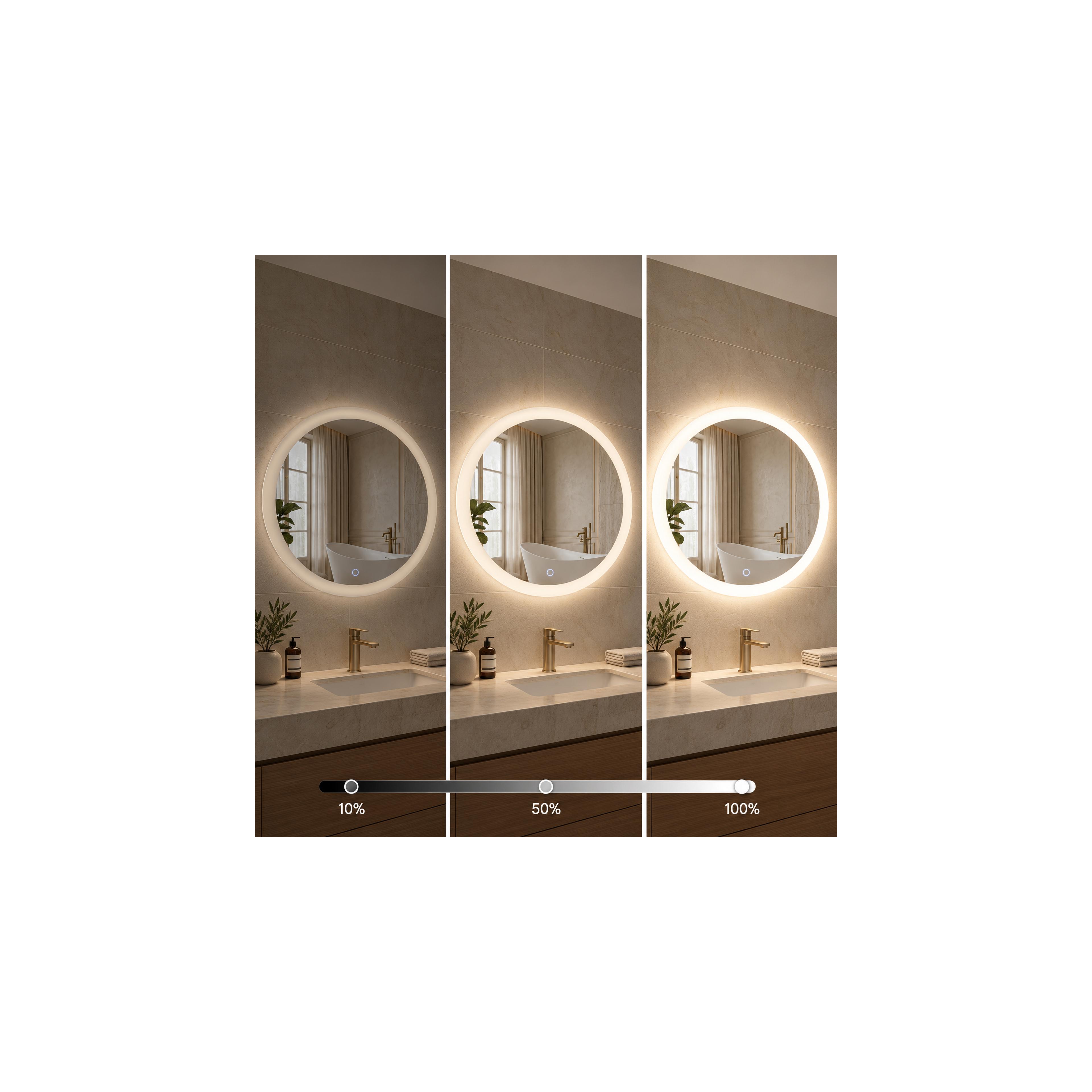 Lustro ścienne LED YH-BL-1 70 cm