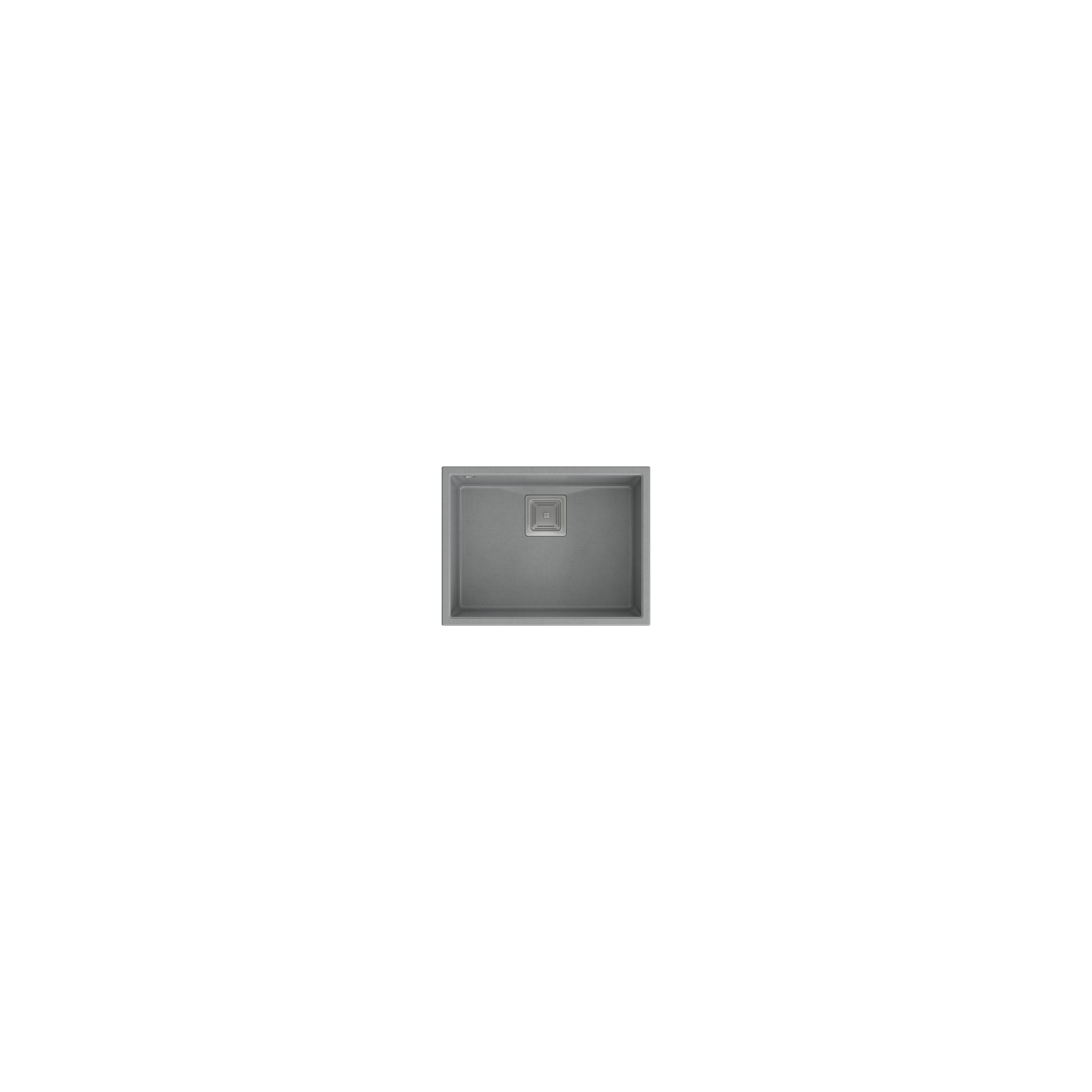 Granitspülbecken DAVID 50 Grey Metallic