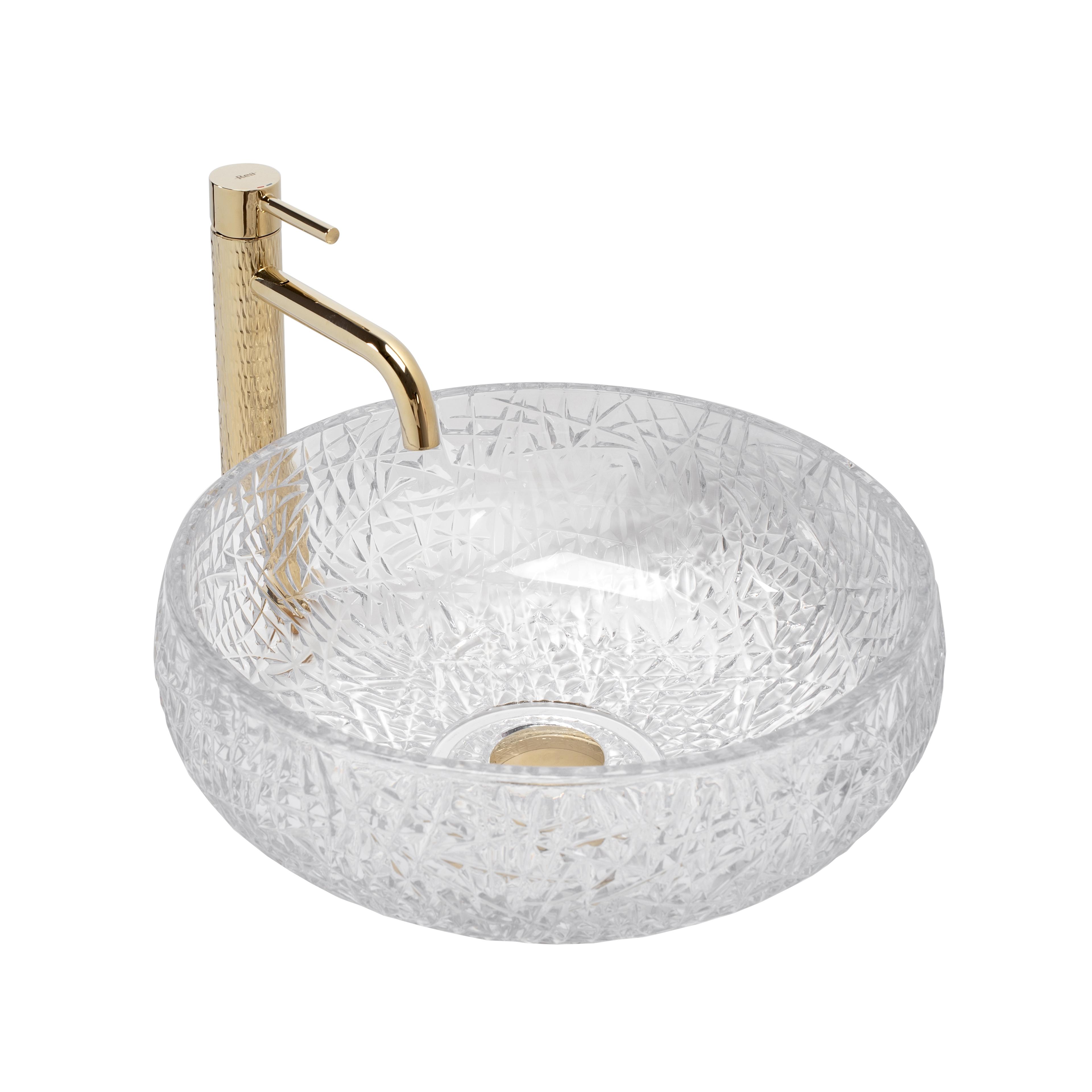 Umywalka nablatowa REA ICE CRISTAL