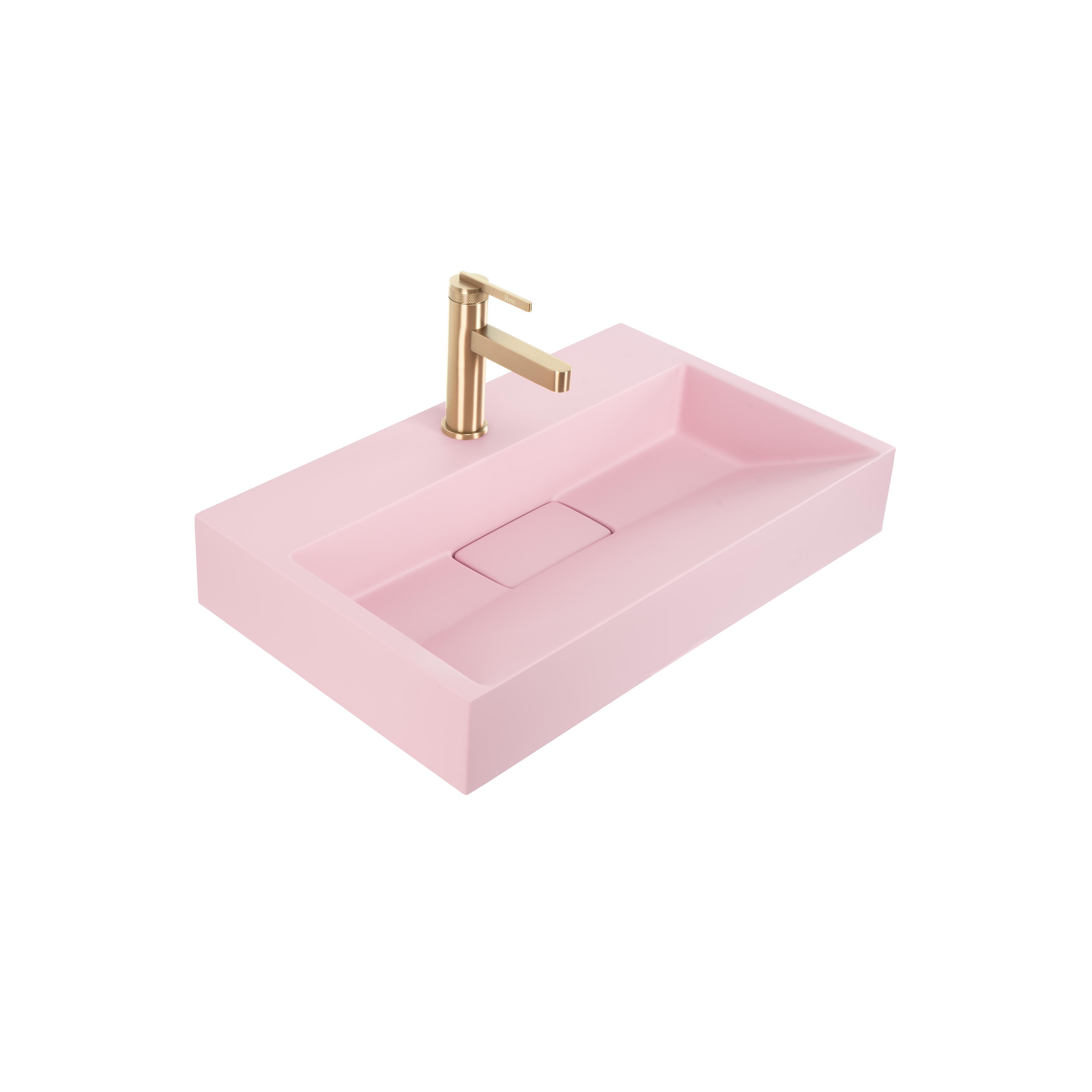 Waschbecken Konglomerat GOYA PINK 50CM