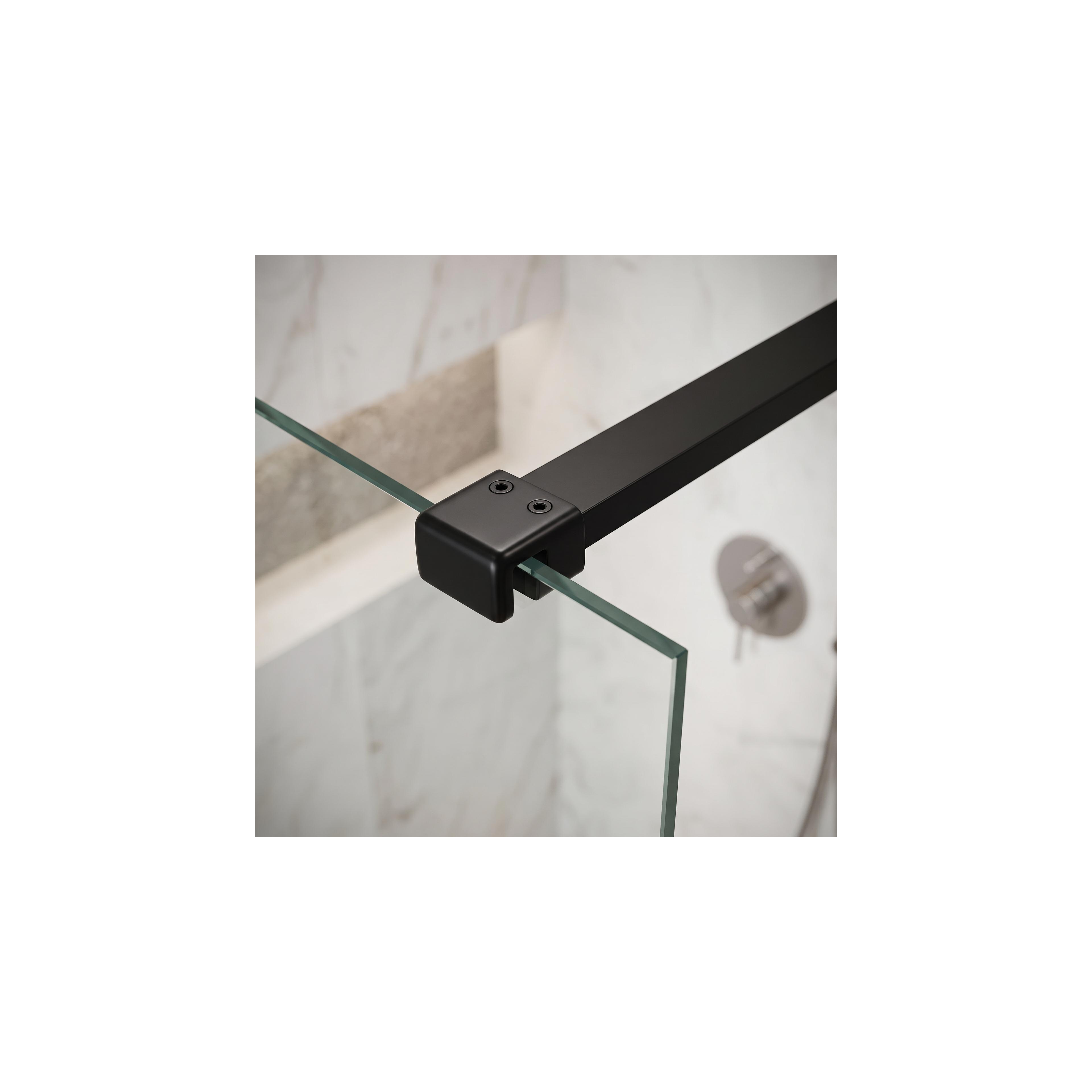 Stabilisierungsstange für Duschwand 150 cm Rea Black