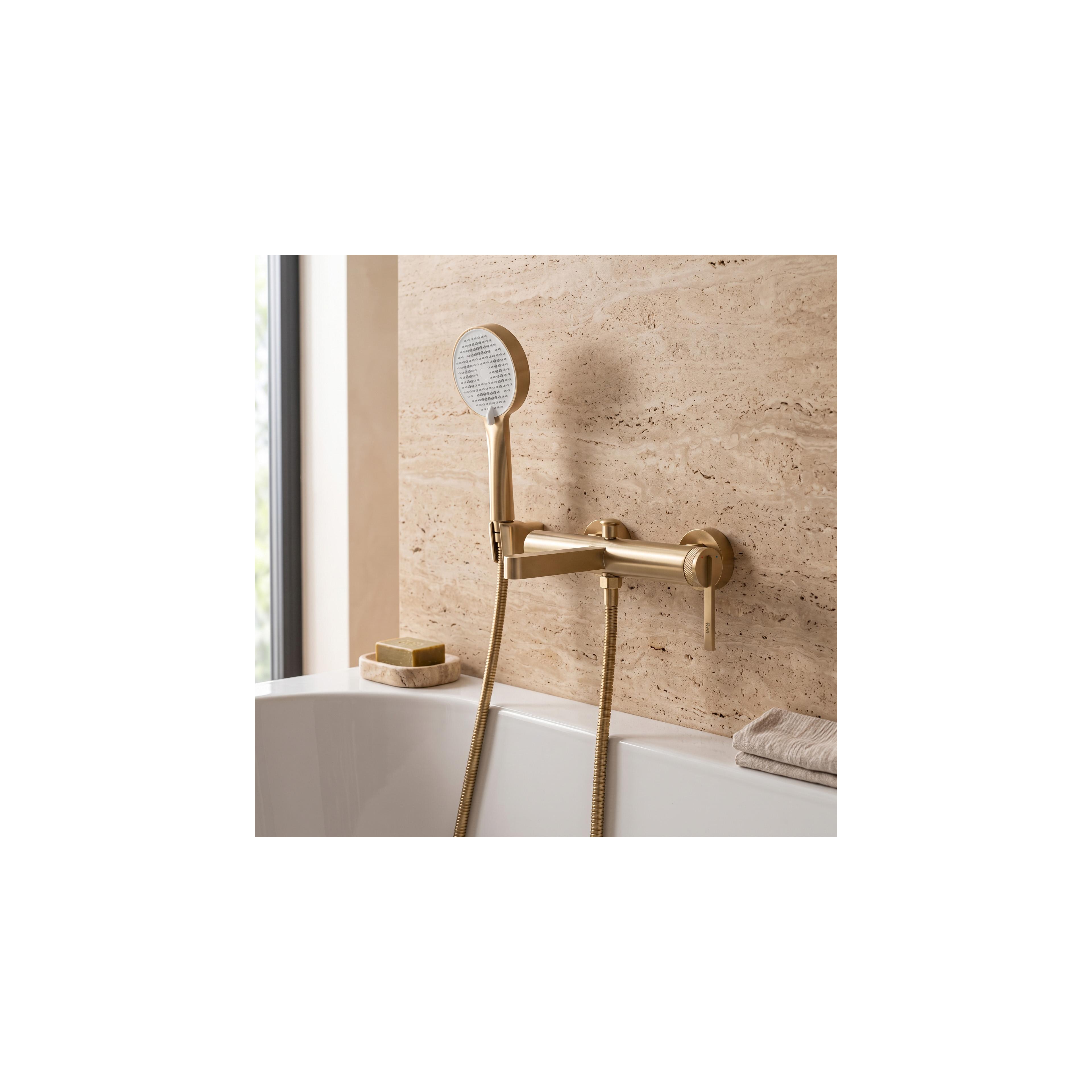 Bath faucet REA Grace Brush Gold