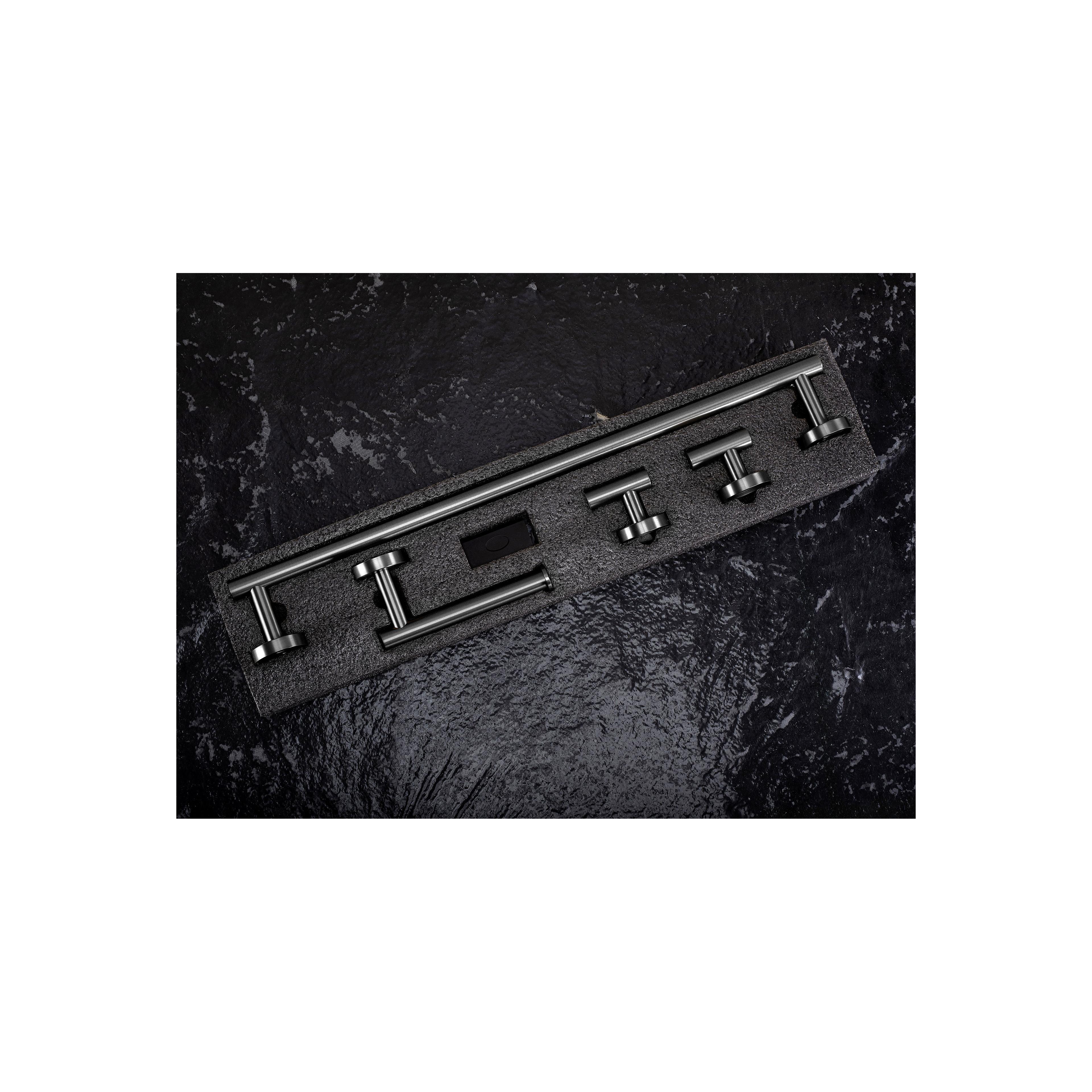 Badezimmer-Accessoire-Set Ari Titan 4-teilig