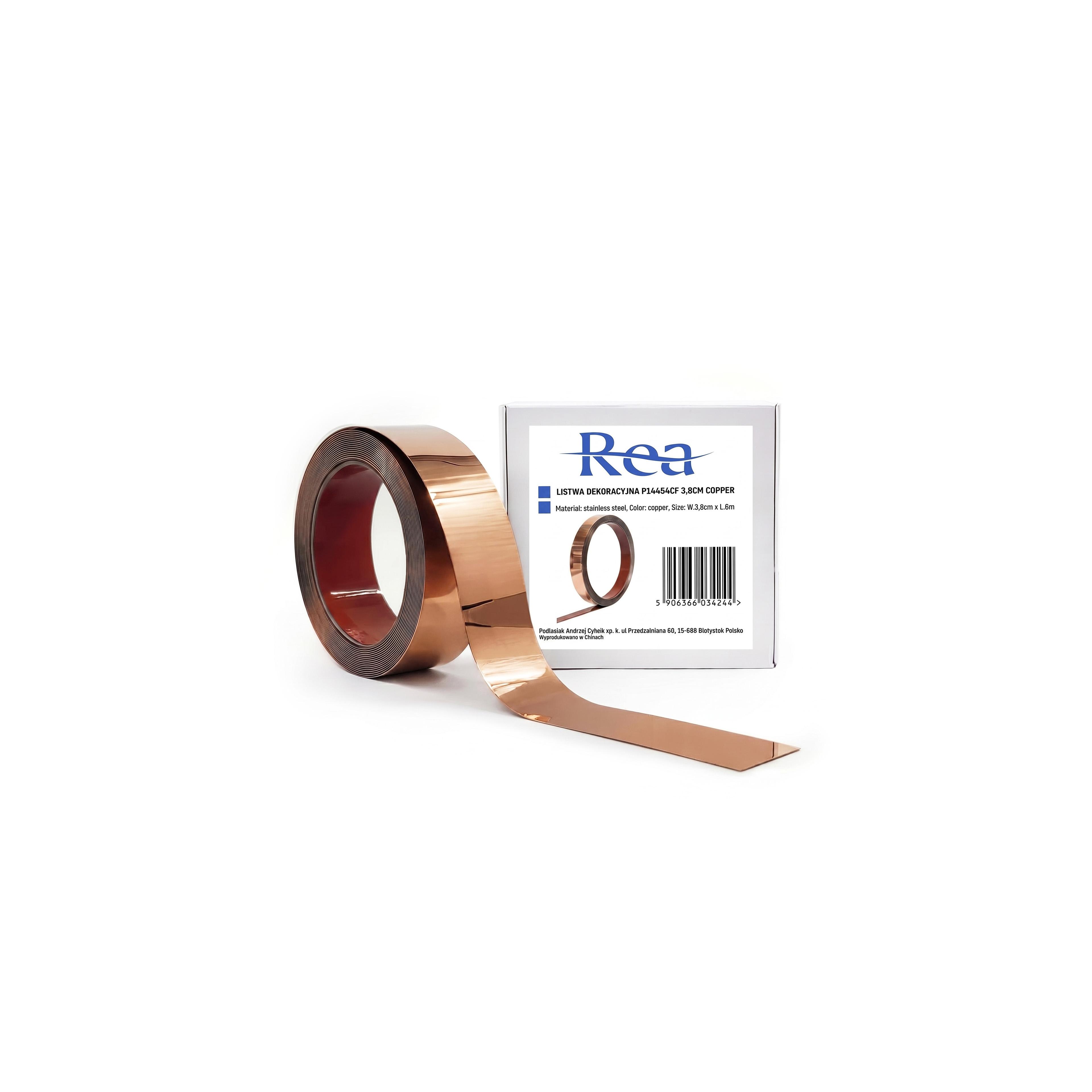 Selbstklebende Zierleiste Rea P14454CA 3,8cm Gold