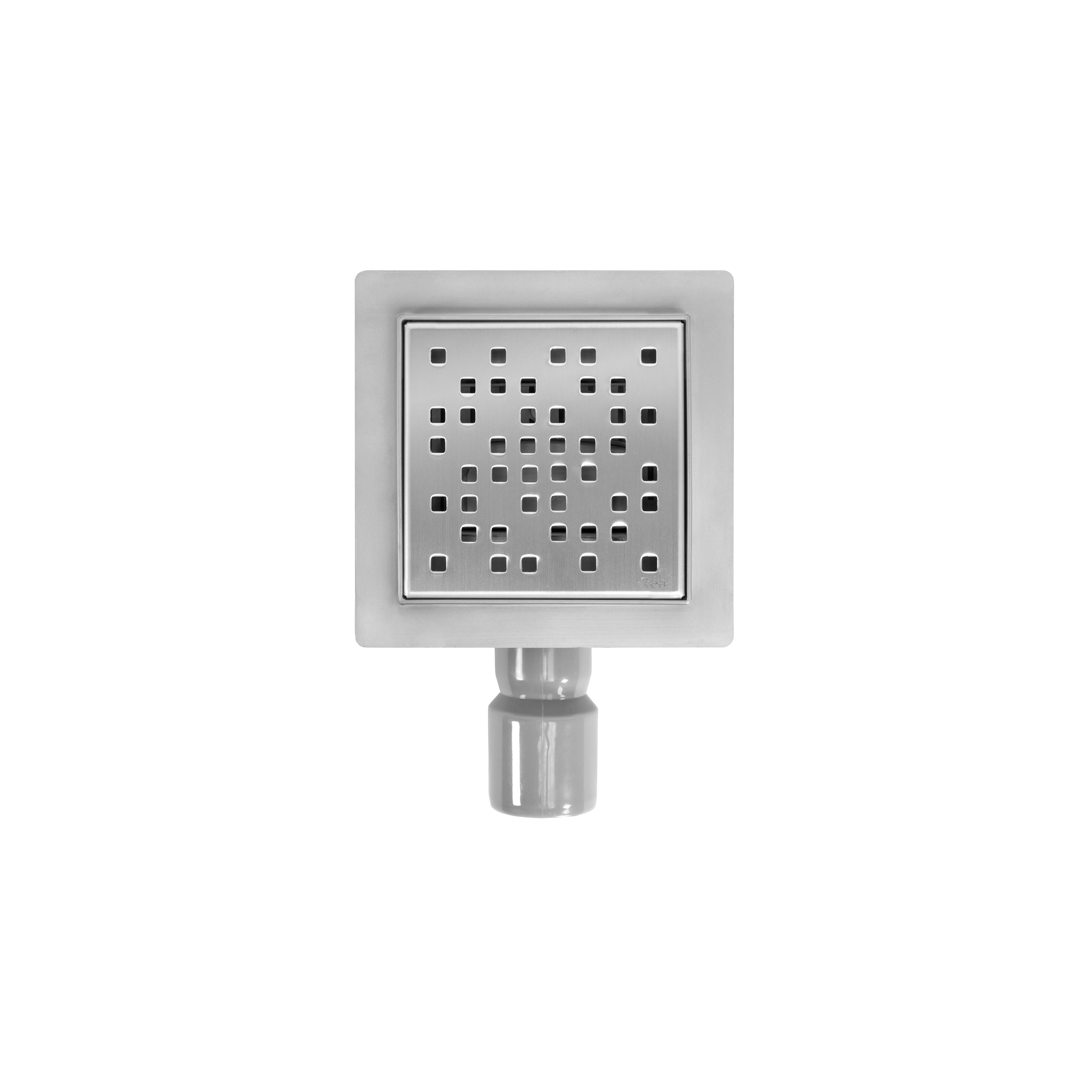 Duschrinne REA DOTS Nickel Brush 12x12