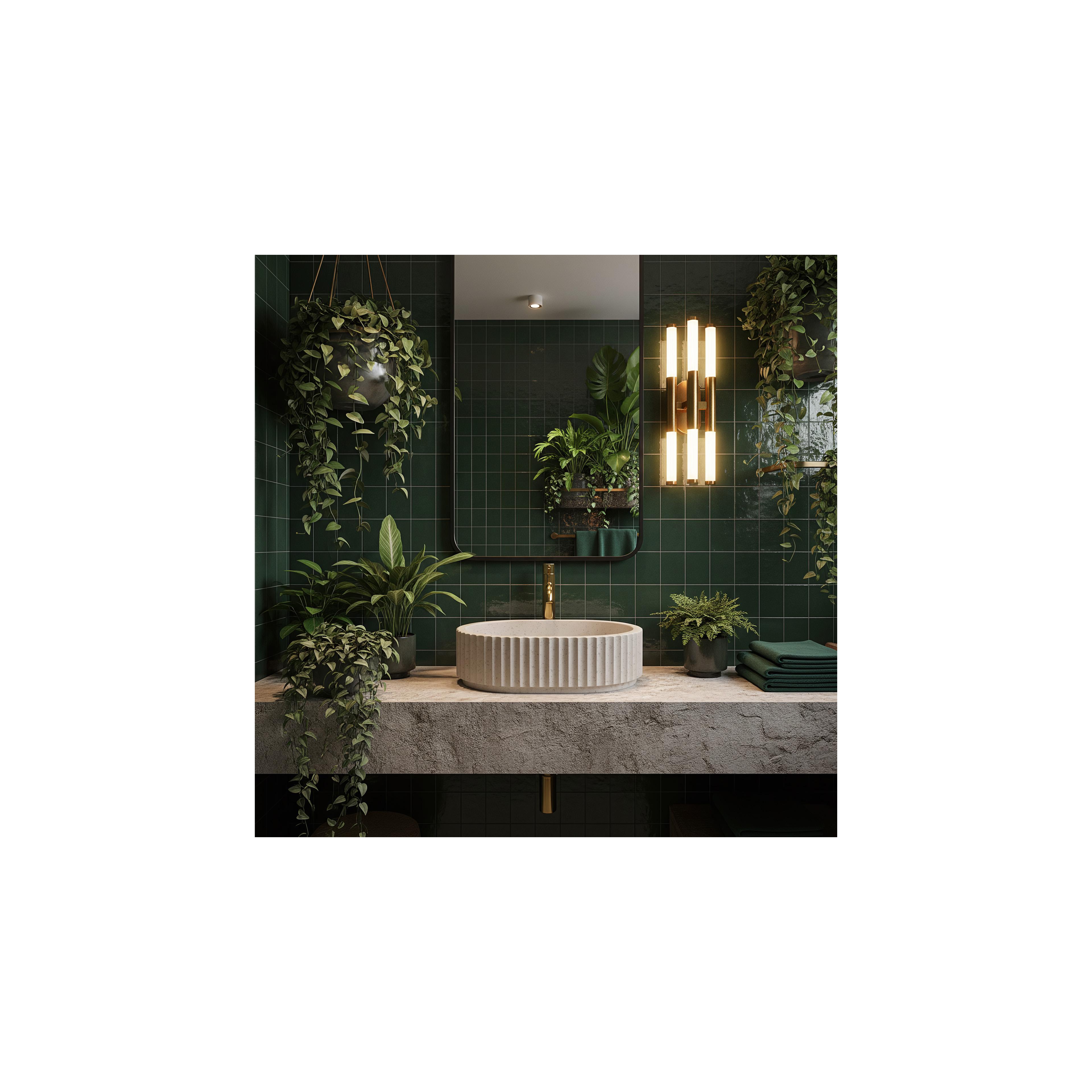 Aufsatzwaschbecken Rea Margaret Beige