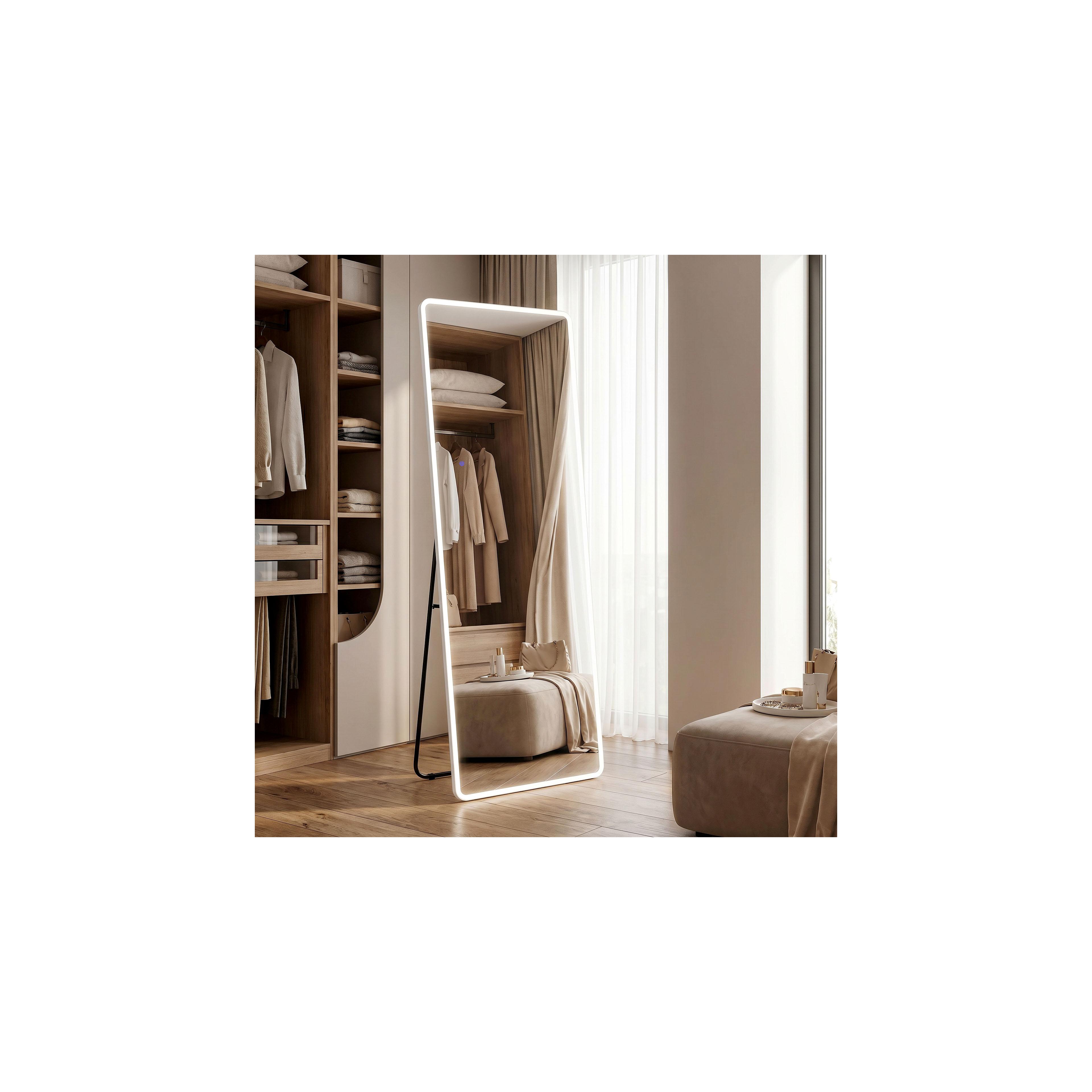 Spiegel LED Classico 60x170cm White