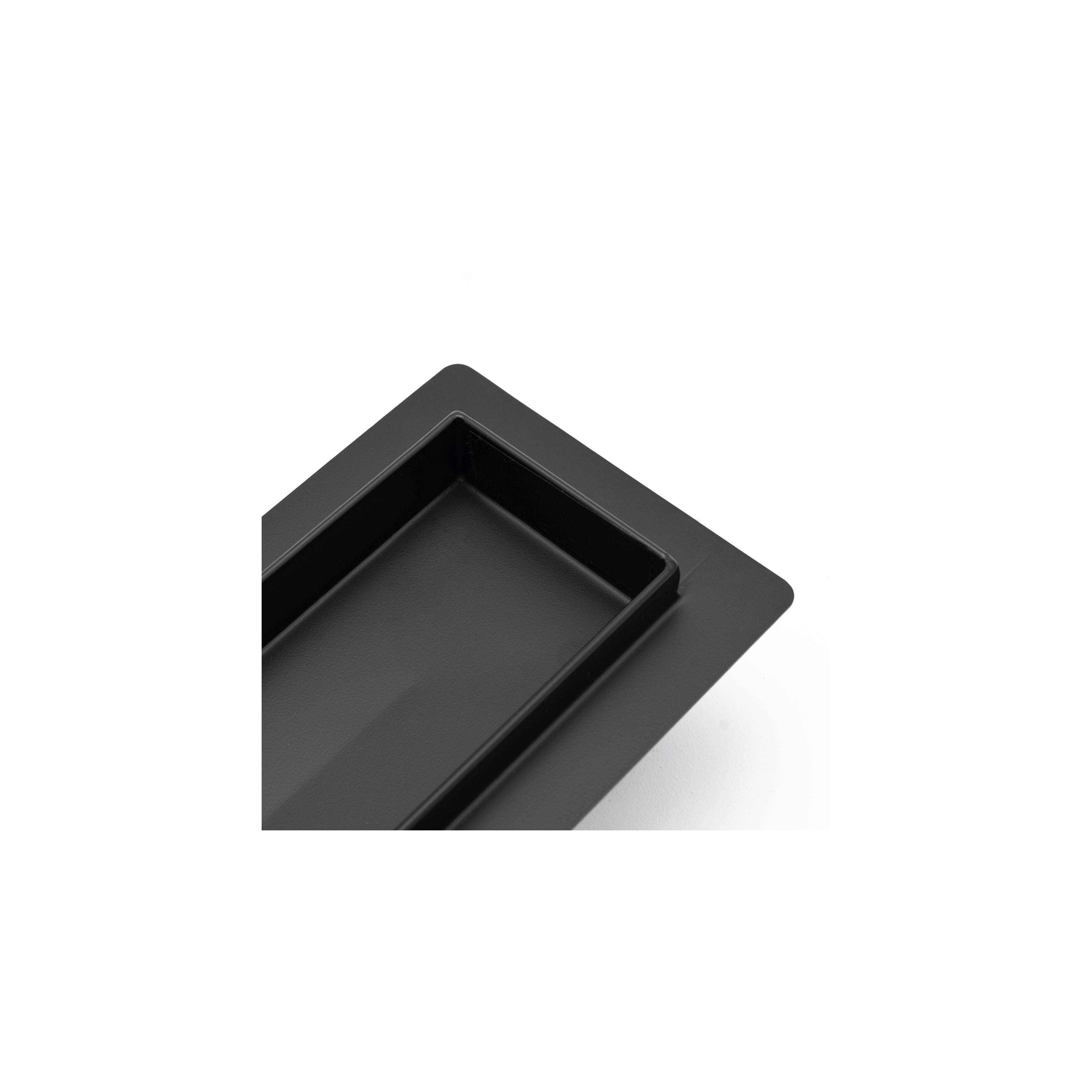 Duschrinne Rea NEO PURE Black Matt