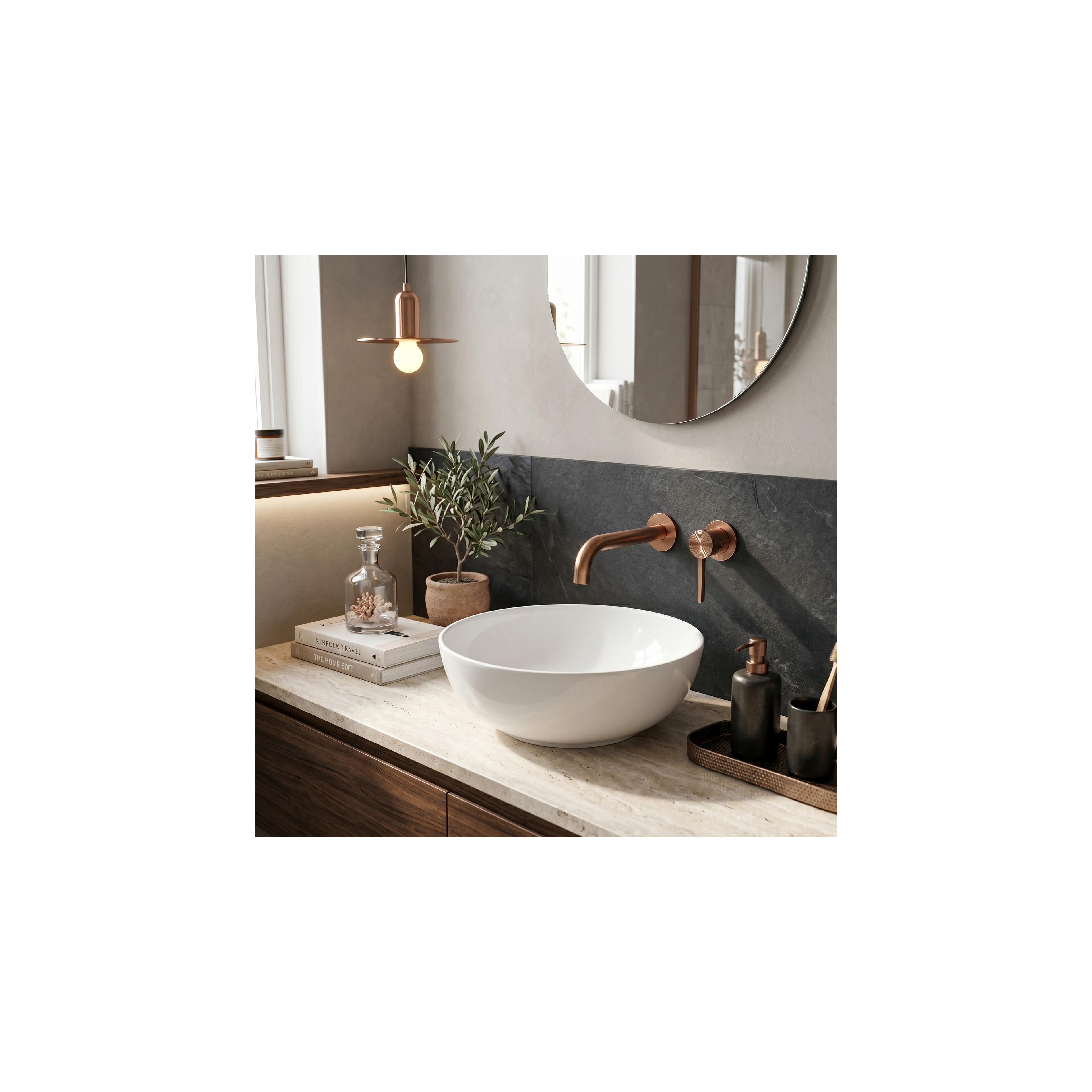 Inbouw wastafelkraan Rea Foster Brush Copper