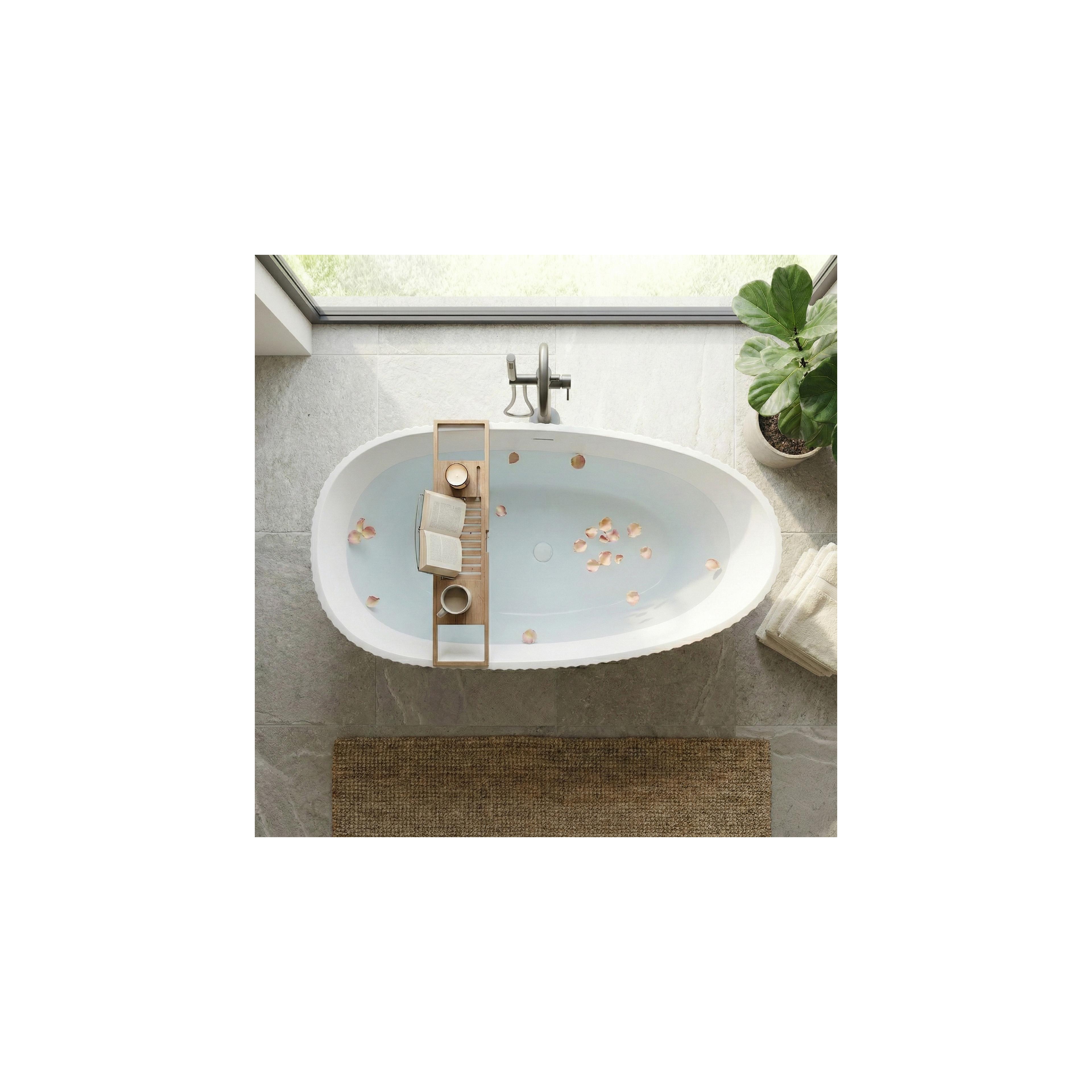 Freistehende Acrylbadewanne Carmen 170