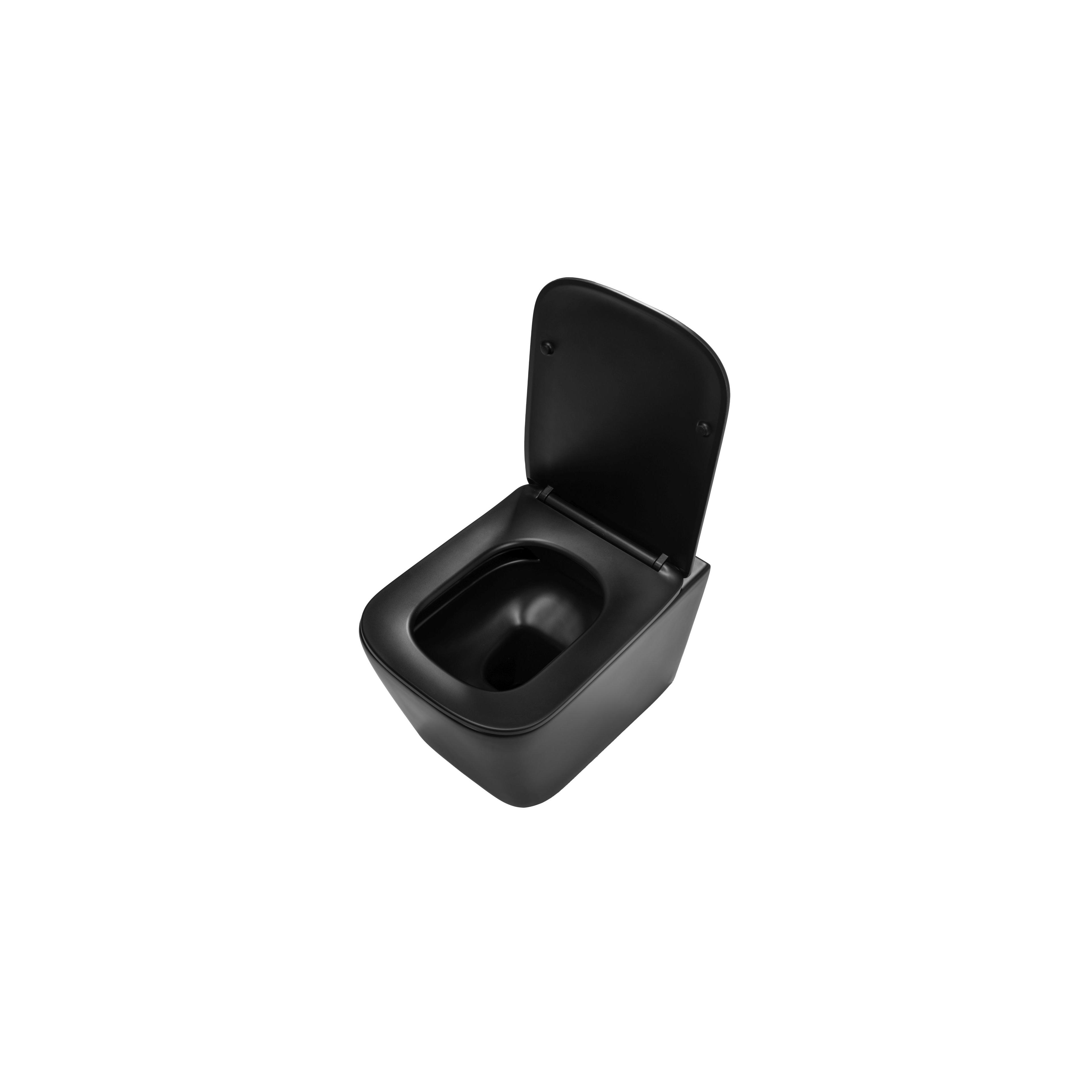 Toilet bowl Rea Julio Black Matt