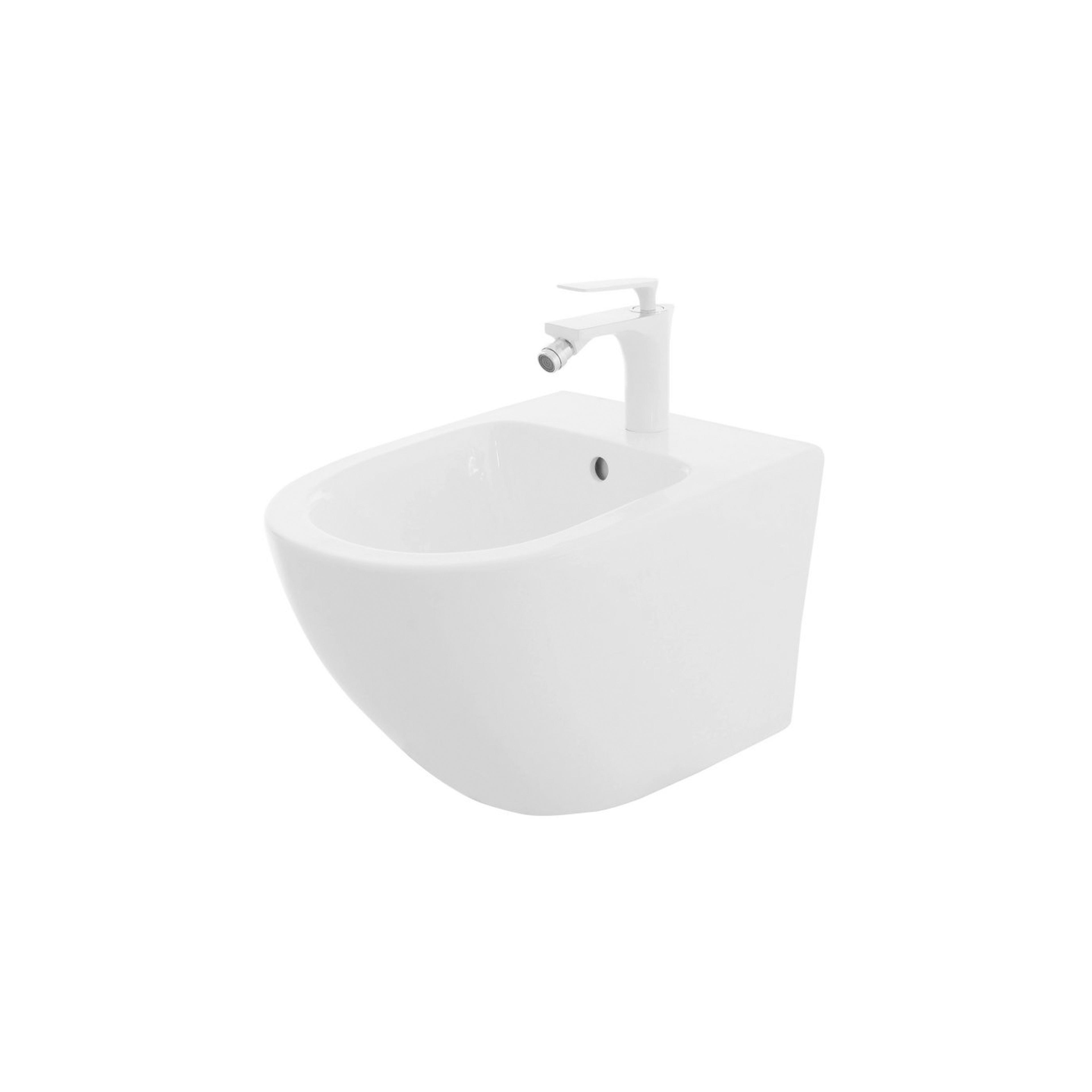 Toilet bowl WC Carlo Flat Mini Rimless + Bidet Carlo Mini