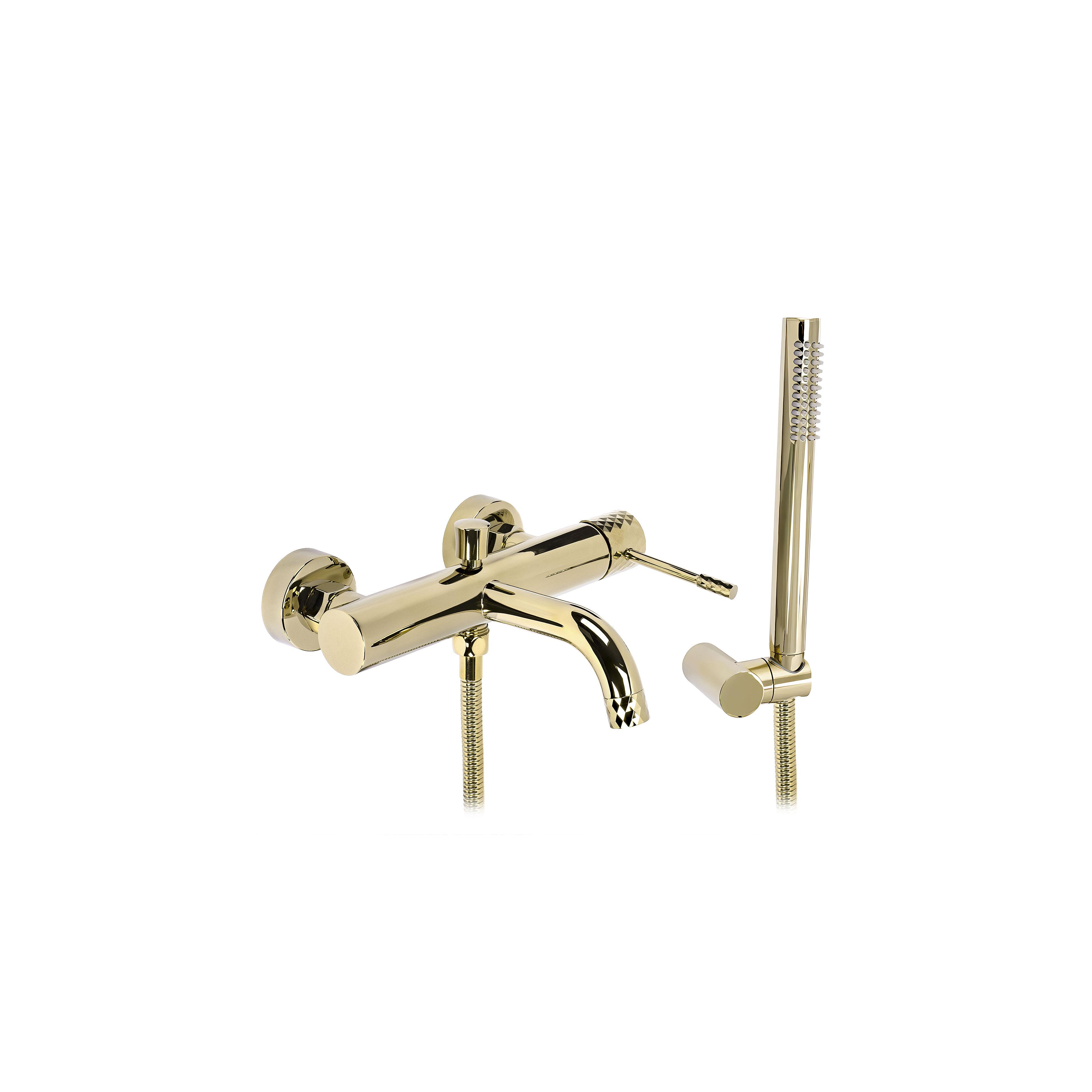 Bathroom faucet Rea Lungo Diamond Gold