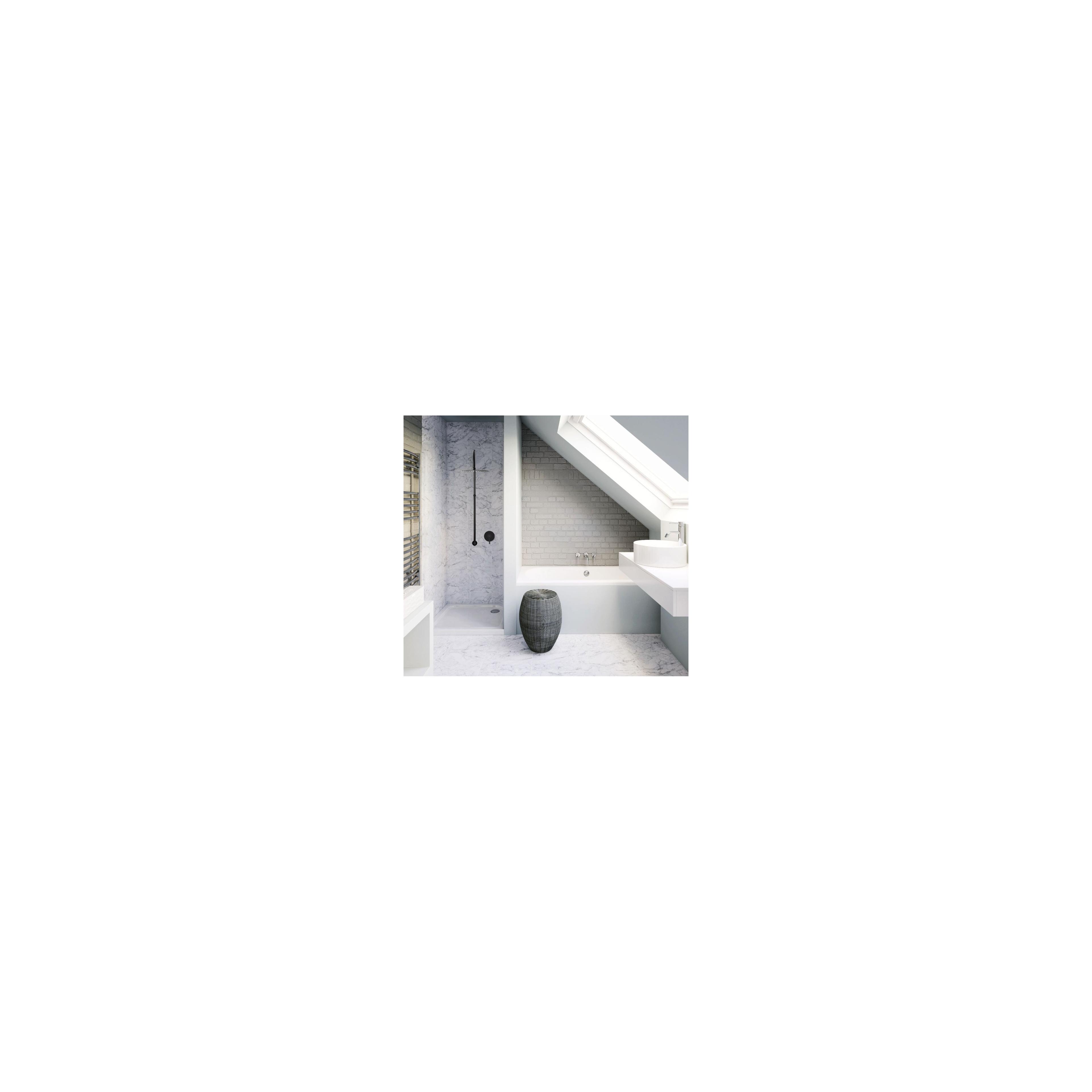 Set pentru dus Lugano Black Rea incastrabil +BOX