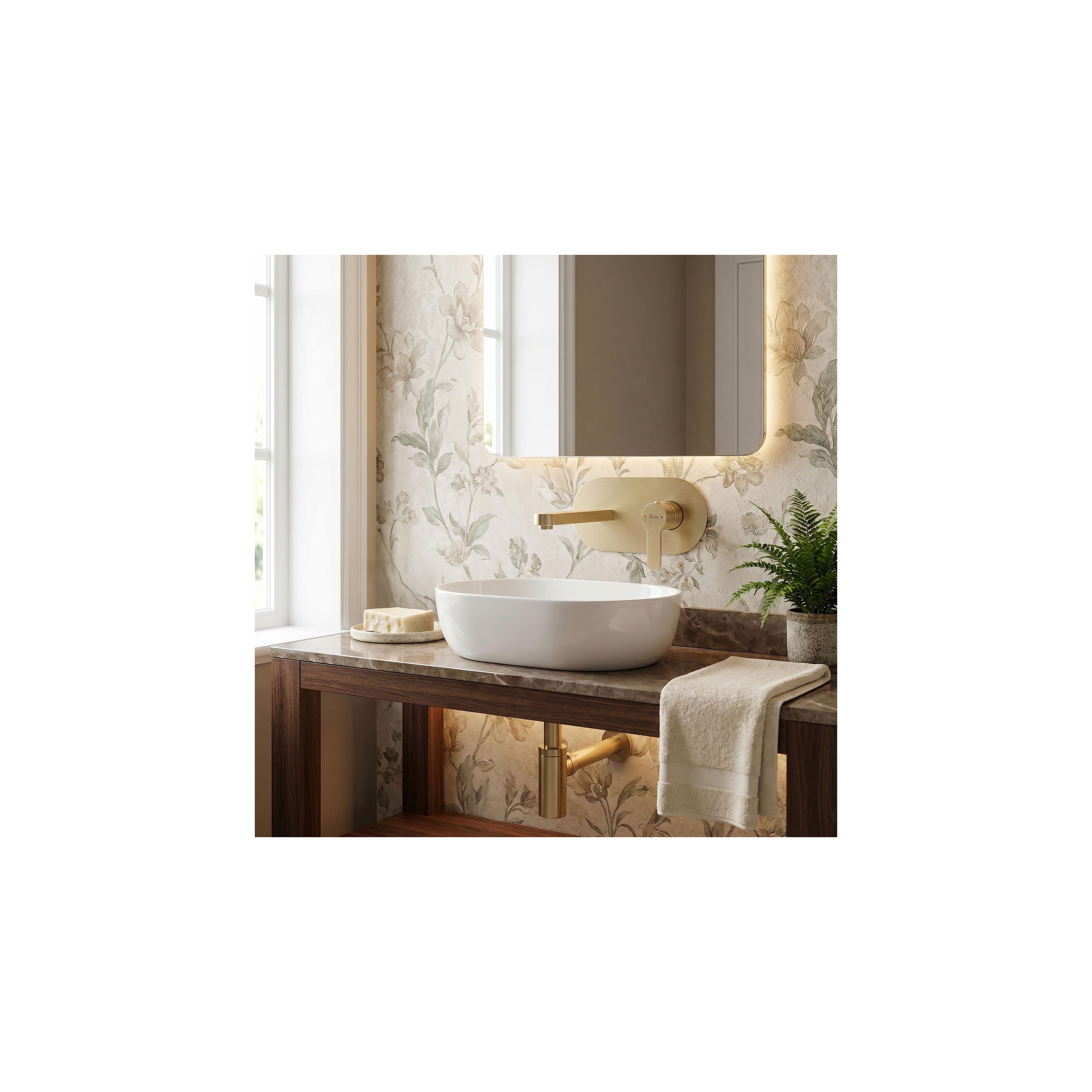 Unterputz Armatur REA Arcos Brush Gold