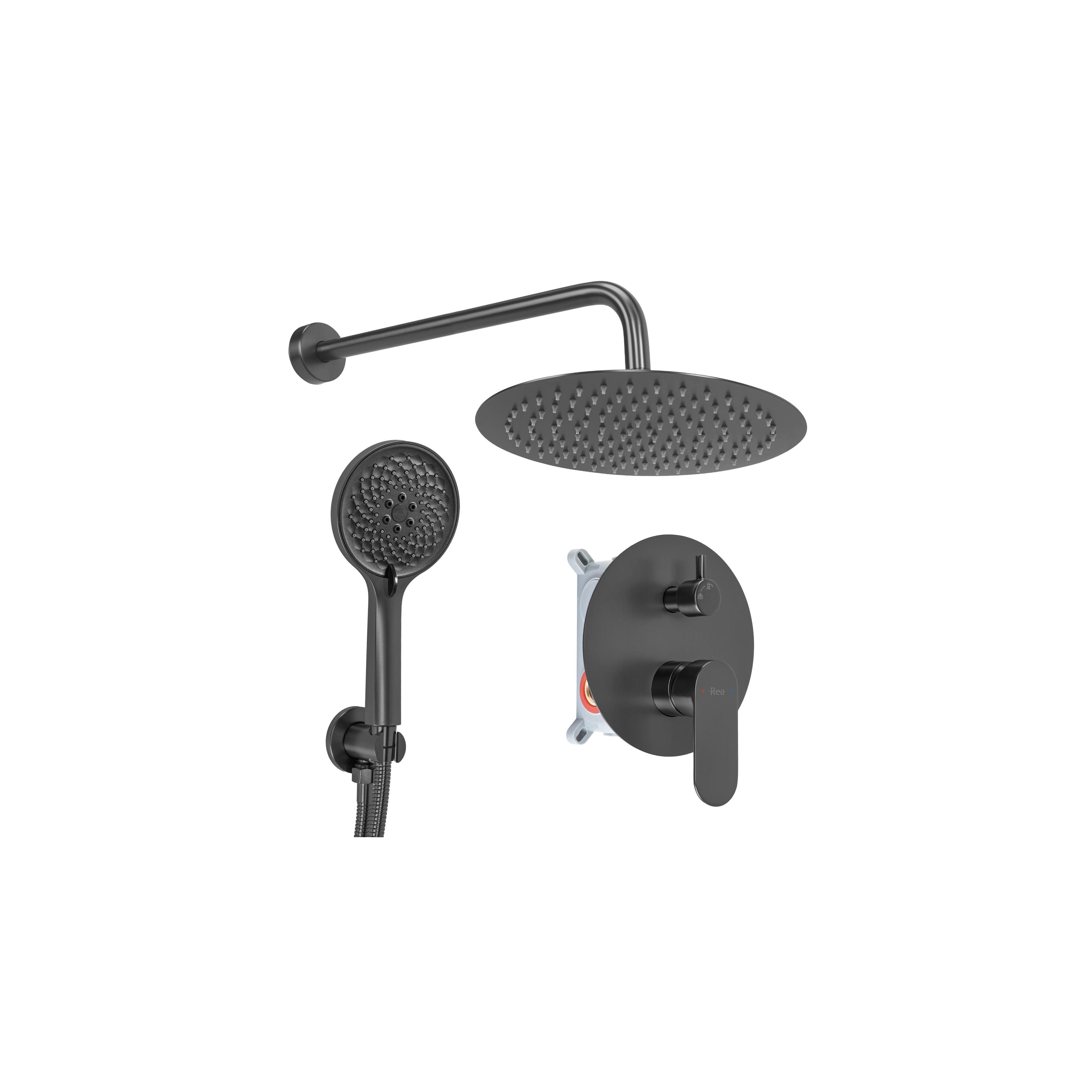 Unterputz Duschset Rea Drop Titan + BOX