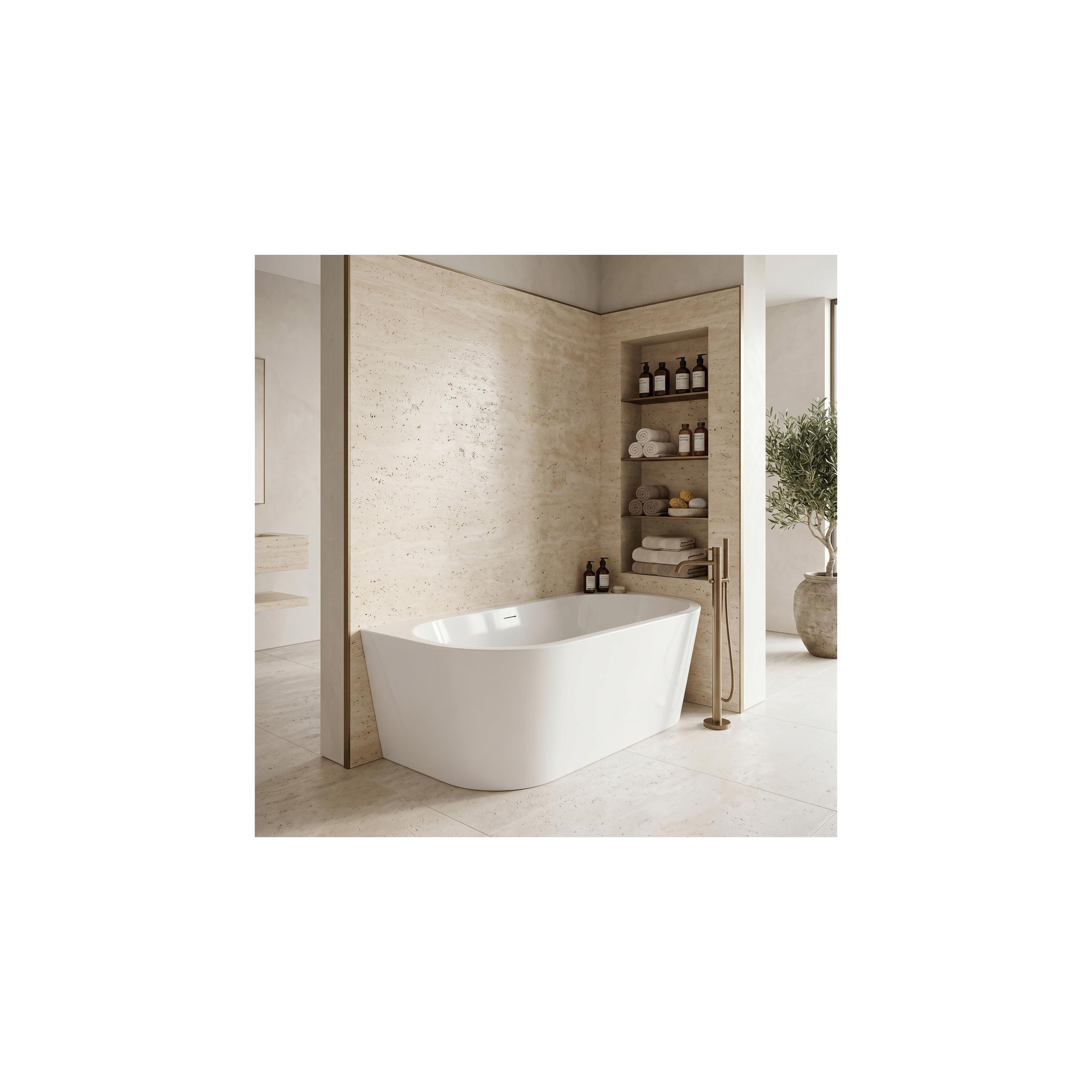 Acryl Wandmontage Badewanne Rea Capri 180cm