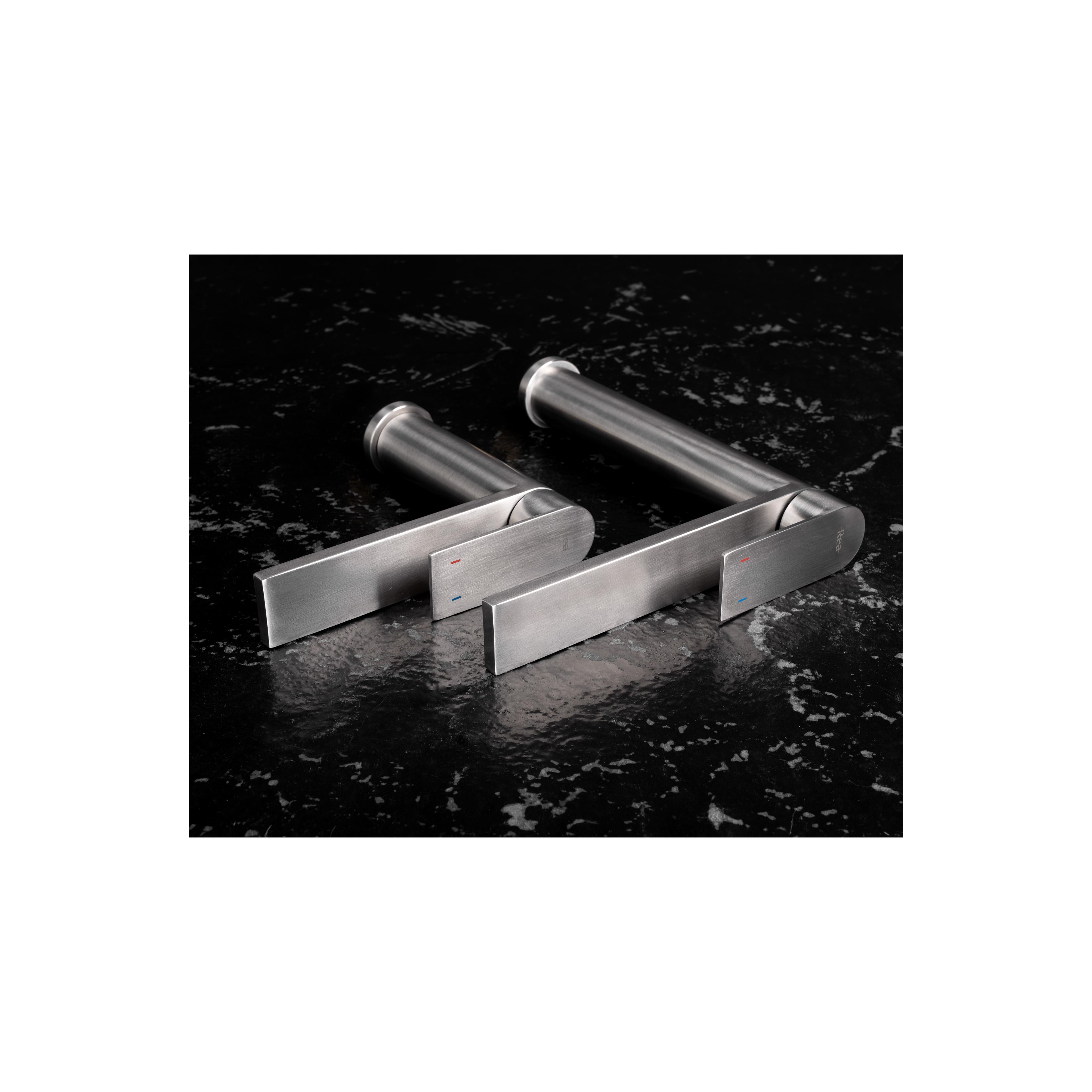 Waschbeckenarmatur Rea Hunter Brush Nickel