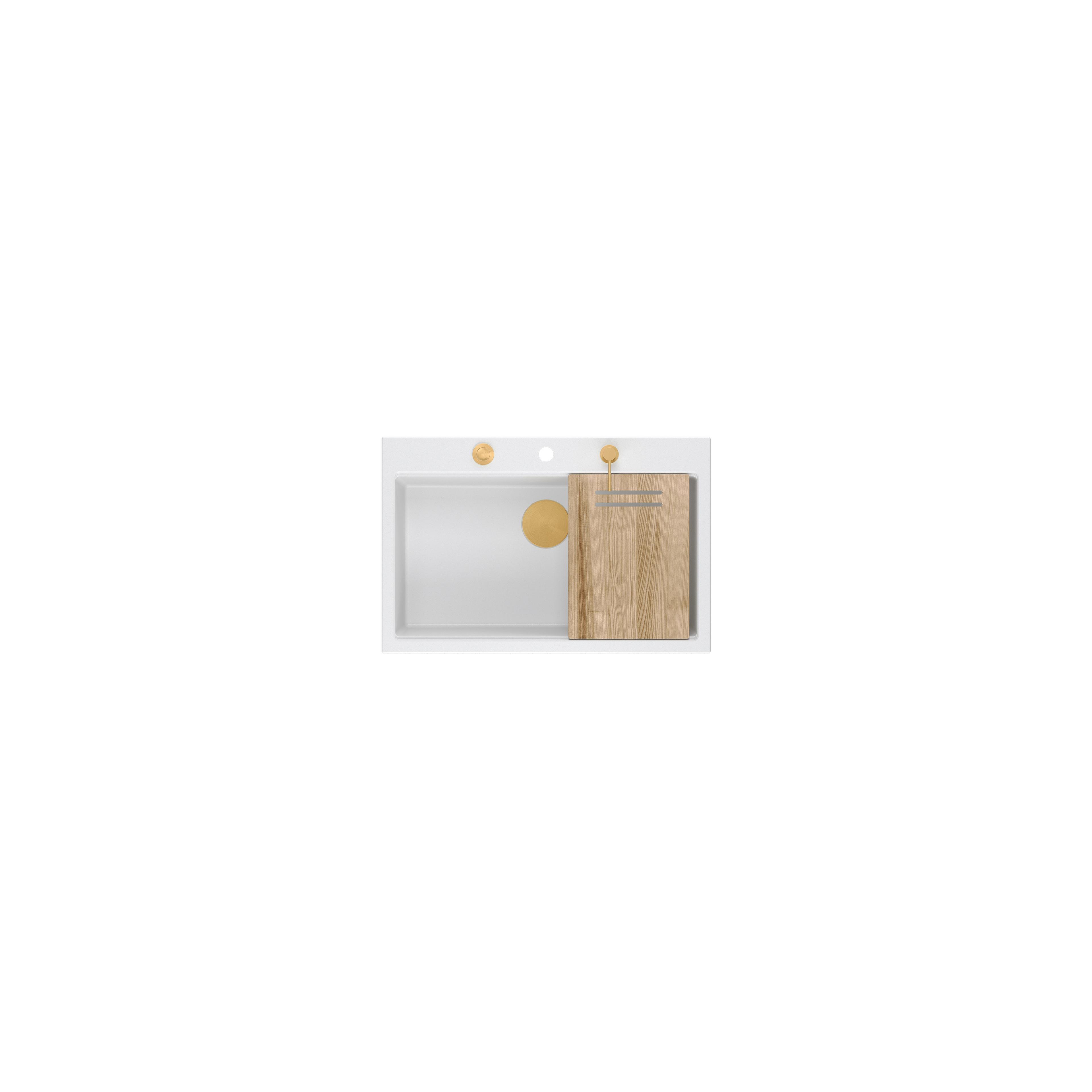 Pia de granito branco MARC 110 WORKSTATION