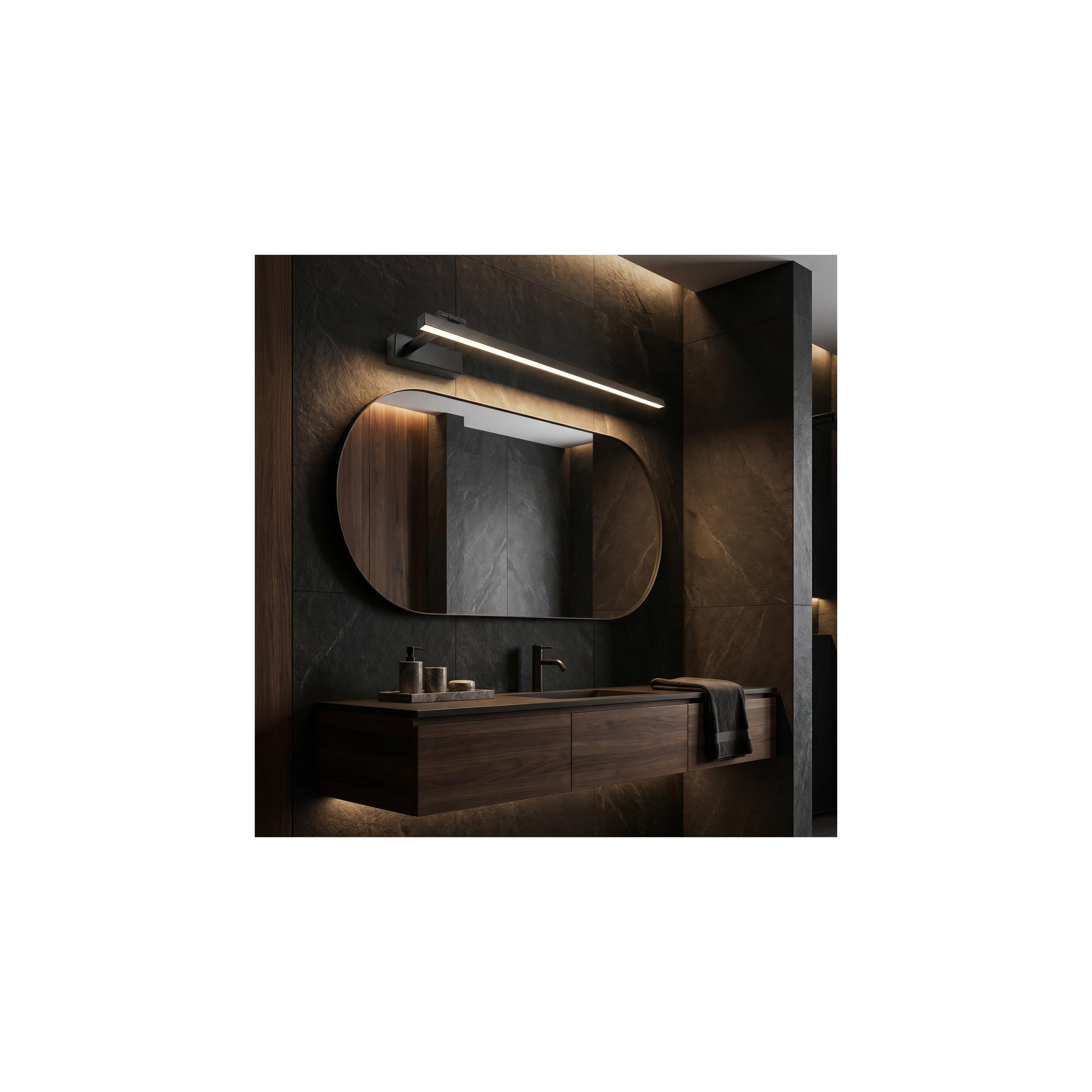 Bad LED-Wandleuchte SWE036-1W 80cm BLACK