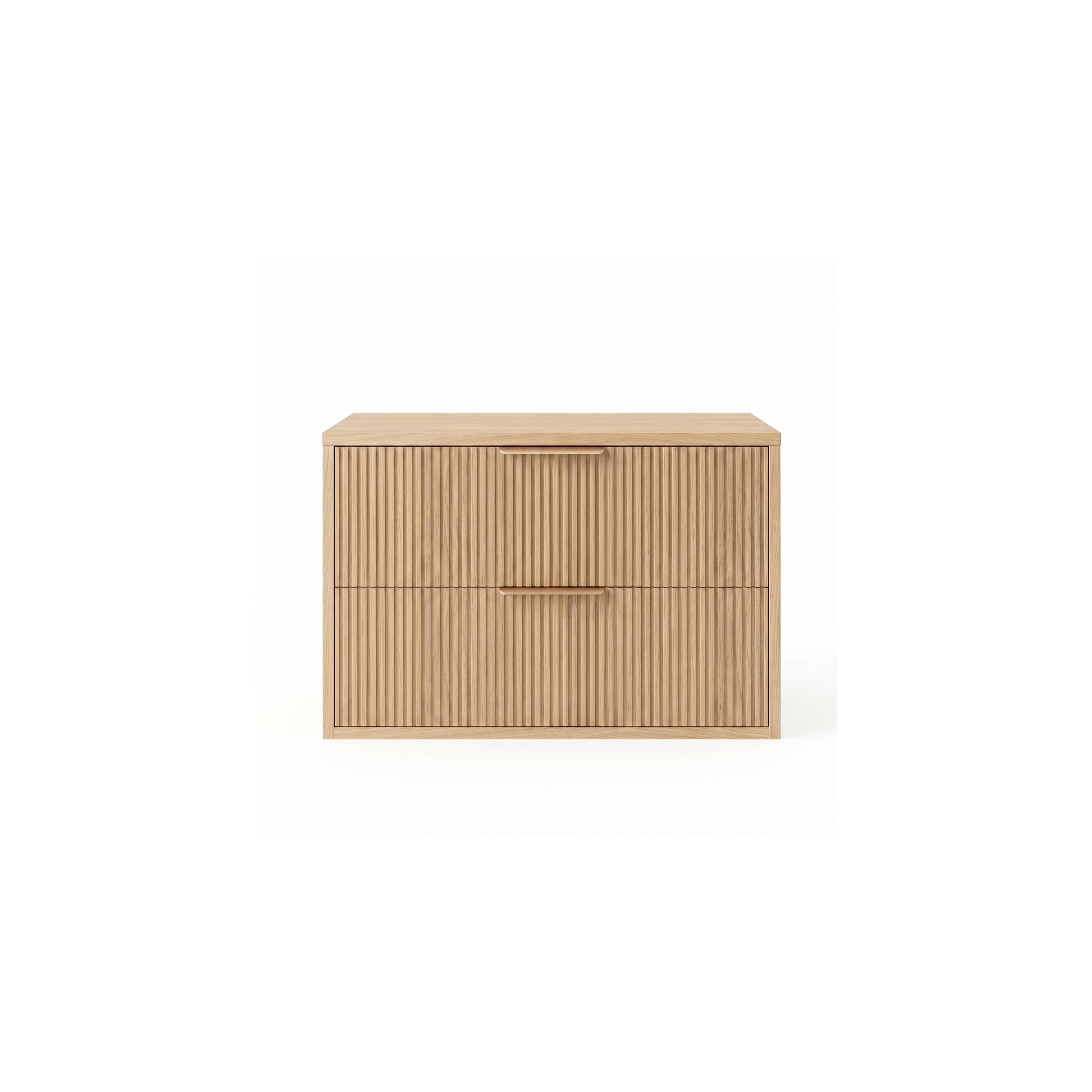 Waschtischunterschrank Rea Mono 60cm Beige