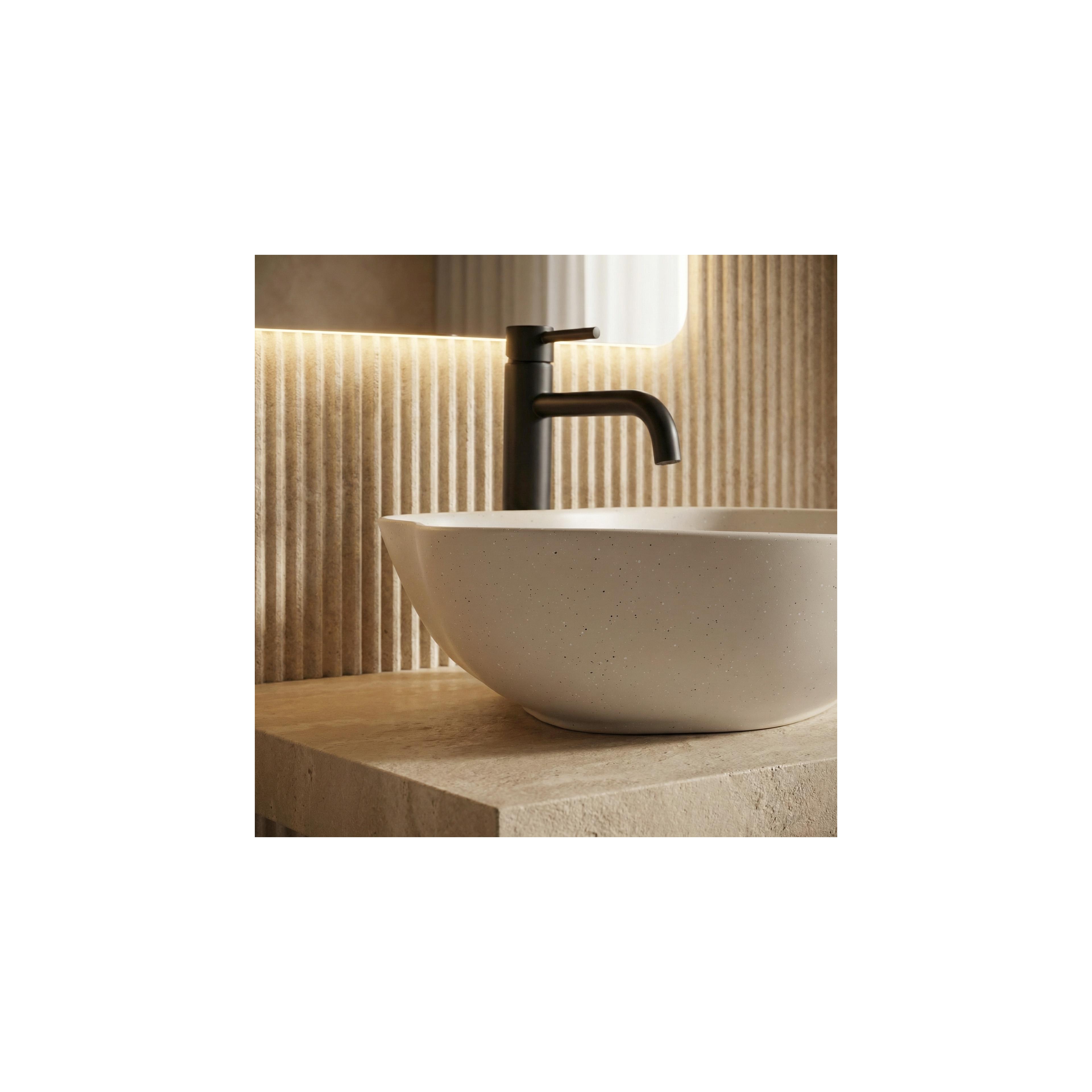 Umywalka nablatowa Rea Pearl Warm